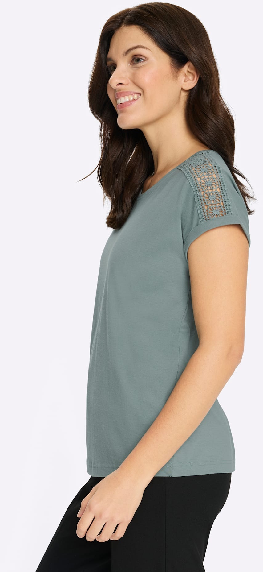 Classic Basics Rundhalsshirt »Rundhals-Shirt« 1 tlg.