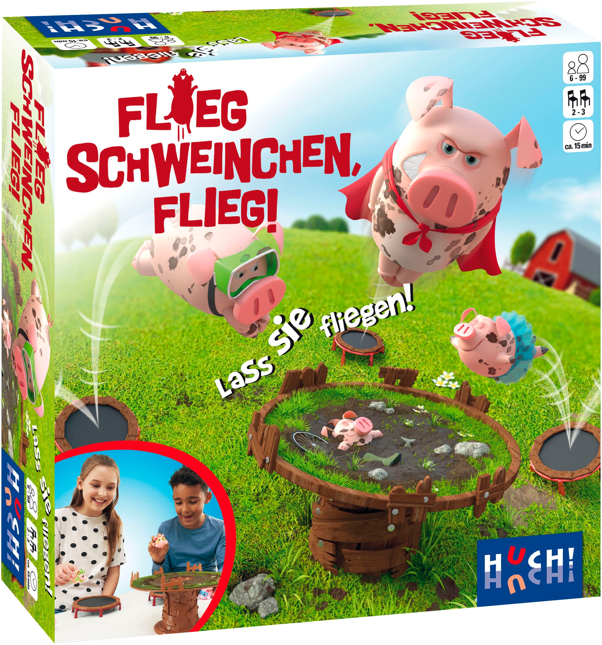 Spiel »»Flieg, Schweinchen, flieg!««