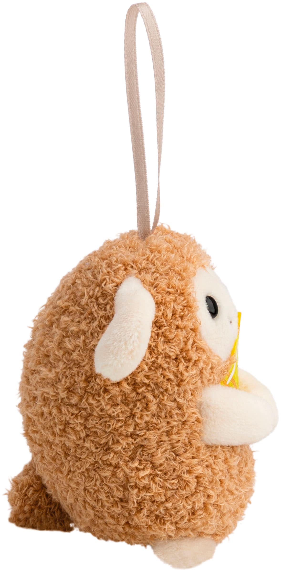 Nici Kuscheltier »mymochi, Set Schaf Wools braun 8cm mit Glocke & Rentierkostüm« in Geschenkbox
