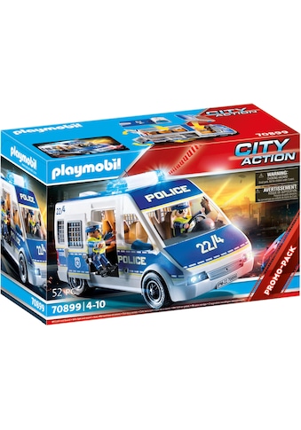 Playmobil® Konstruktions-Spielset »Polizei-Mannschaftswagen (70899), City Action«, (52... kaufen