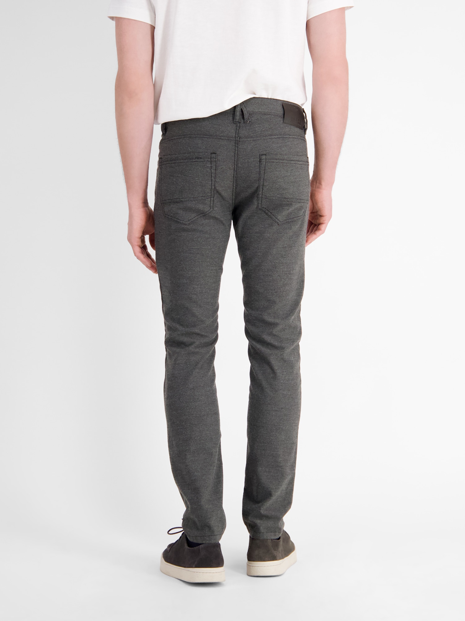 LERROS Chinohose »Herren Hose CONLIN in Wolloptik, SLIM FIT«