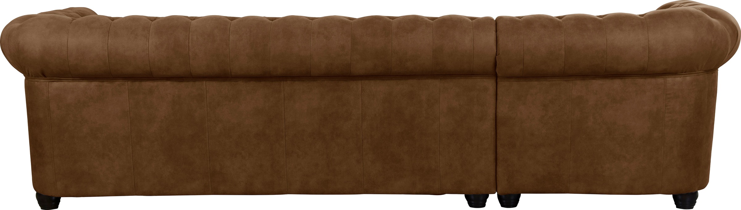 Home affaire Chesterfield-Sofa »Rysum L-Form«, Chesterfield-Optik, langer Schenkel links oder rechts