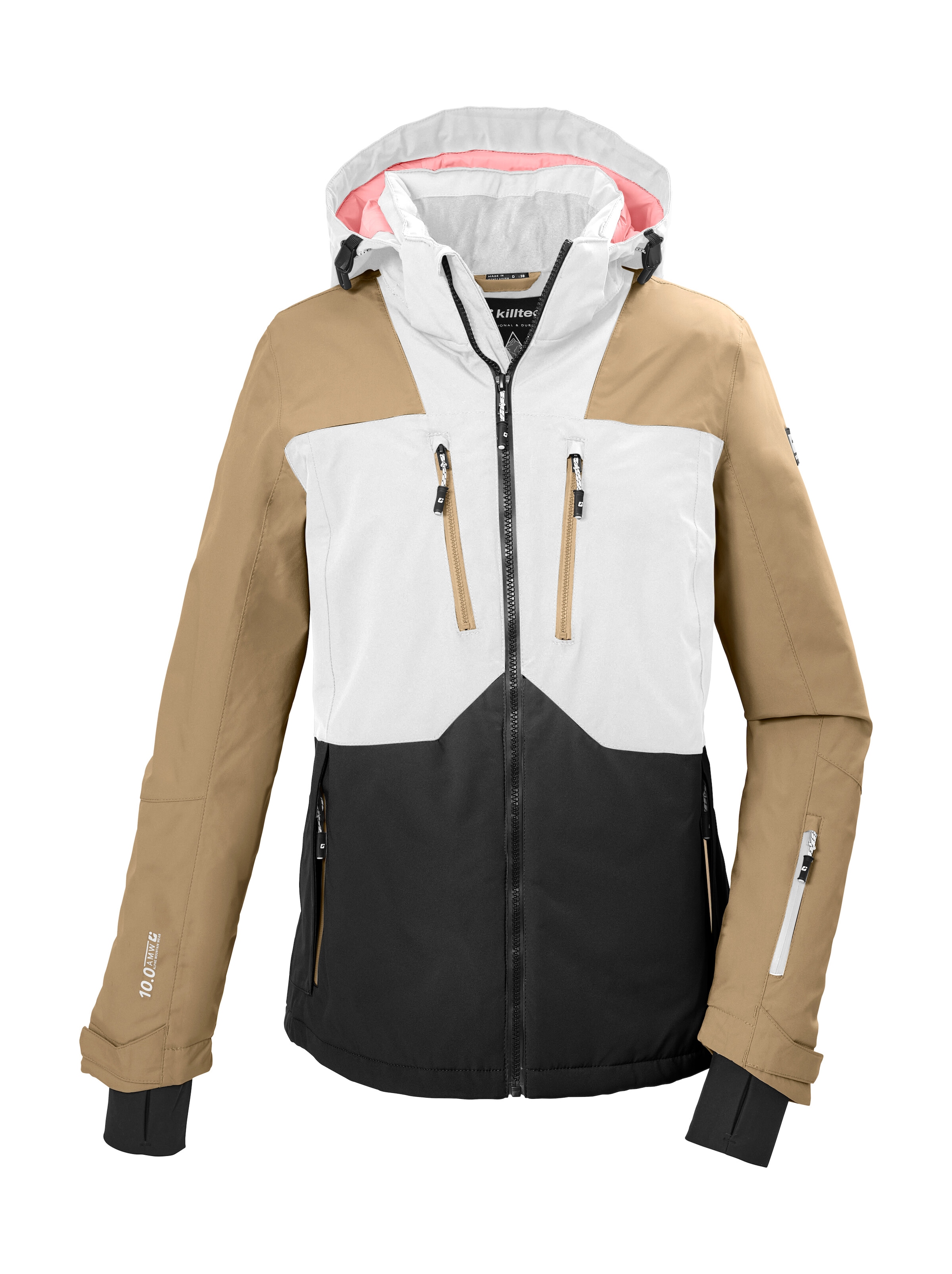 Killtec Skijacke »KSW 284 WMN SKI JCKT« Wasserdichte Skijacke, atmungsaktiv, verstellbar, viele Taschen