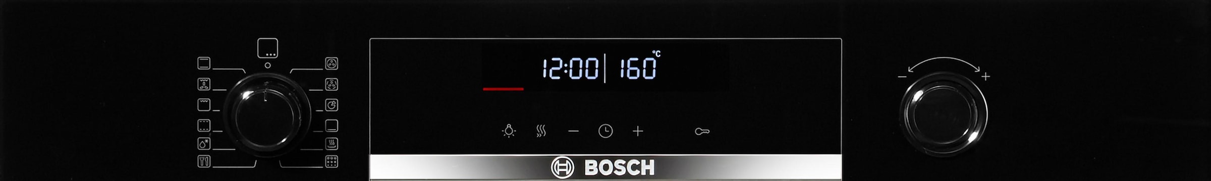 BOSCH Pyrolyse Backofen »HBA578BS0«, Serie 6, HBA578BB0, mit Teleskopauszug nachrüstbar, Pyrolyse-Selbstreinigung