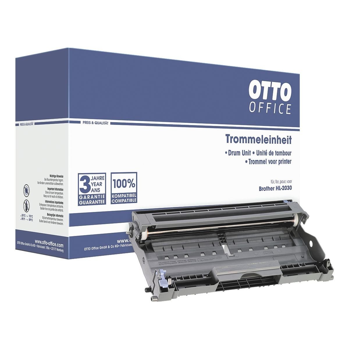 OPC-Trommel (ohne Toner) ersetzt Brother »DR-2000/DR-2005«