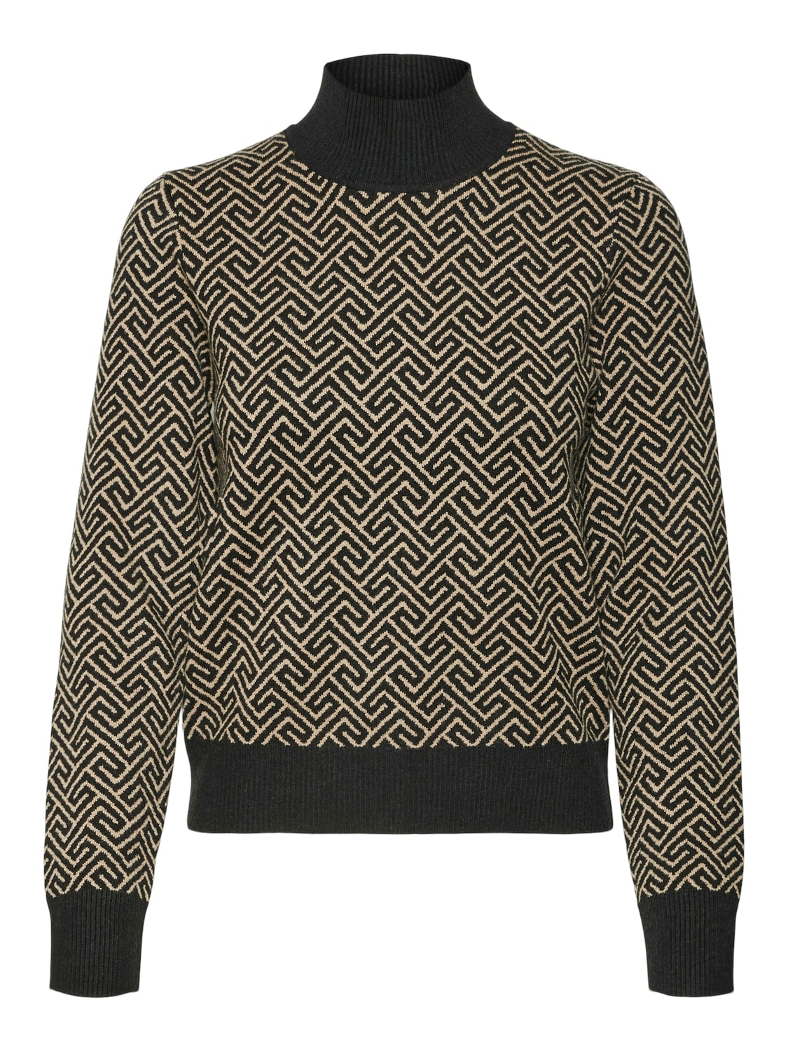 Vero Moda Strickpullover »VMARIA ART LS HIGH-NECK PULLOVER GA«