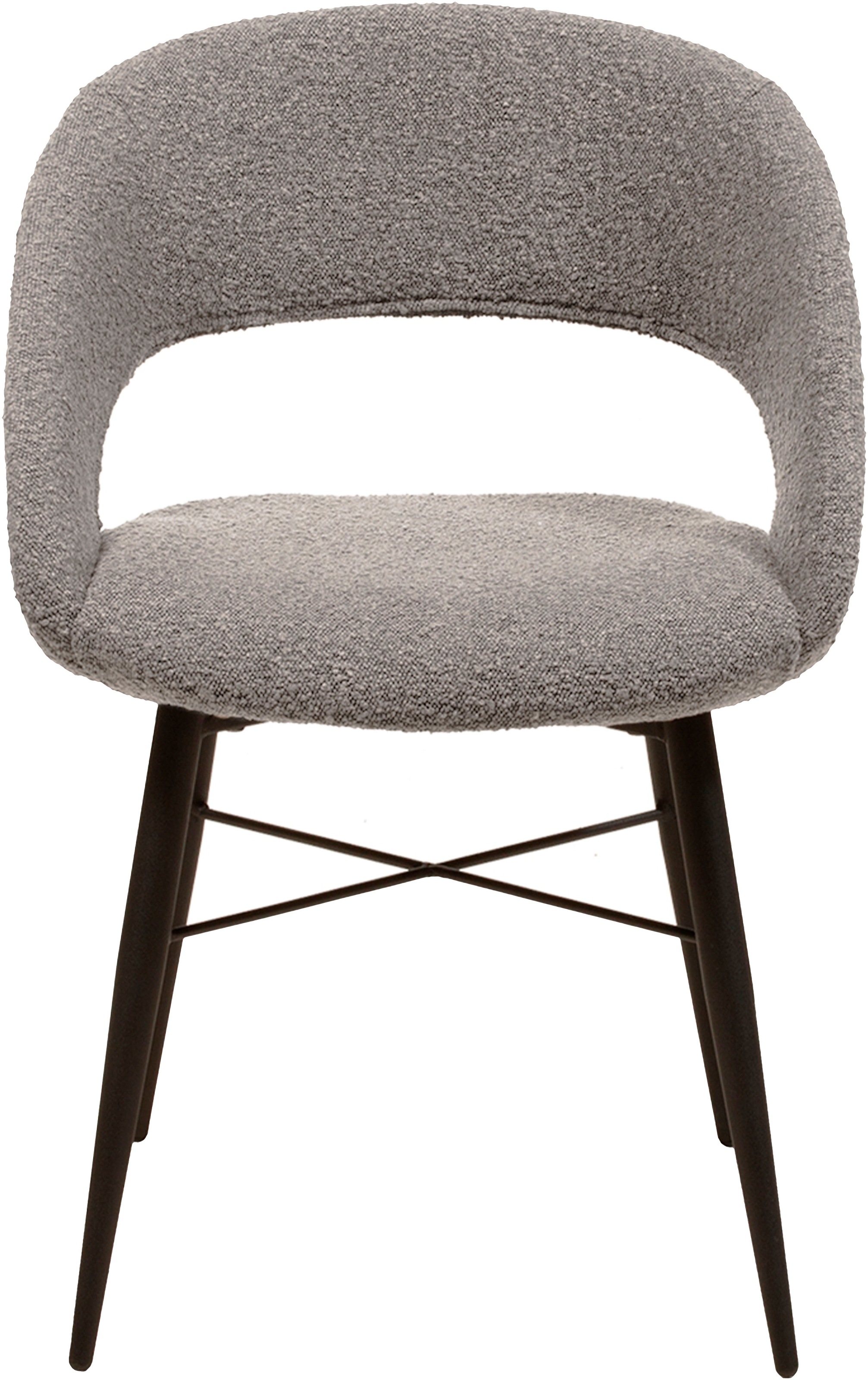 OMG Design Esszimmerstuhl »Marley«, (Set), 1 St., Stoff, mit modernem Cut-Out, Bouclé Bezug