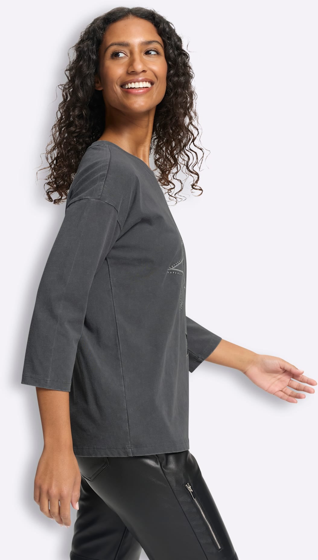 heine 3/4-Arm-Shirt »Shirt« 1