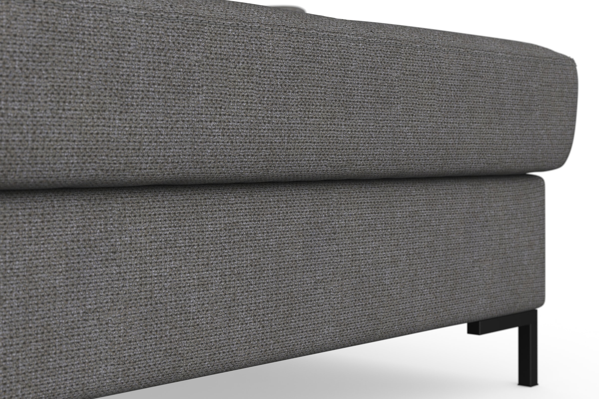 DOMO collection Ecksofa »Capelo, komfortabel, klare Linien zeichnen dieses Design aus, L-Form«, mit Armteilverstellung, wahlweise mit Bettfunktion, Federkern