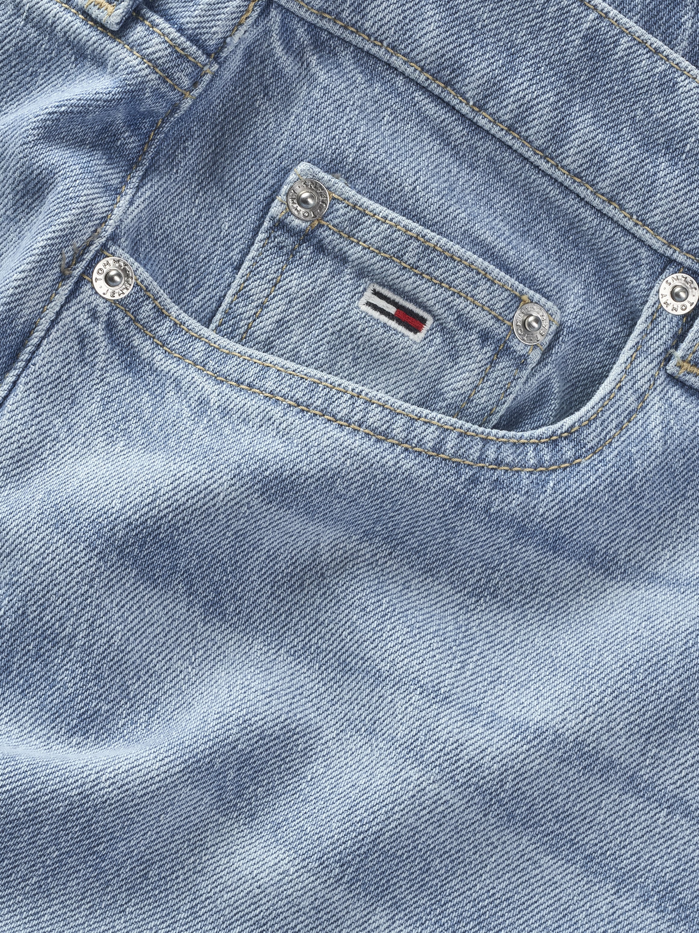 Tommy Jeans Straight-Jeans »LAYLA HR SLIM STR«, in Knöchellänge