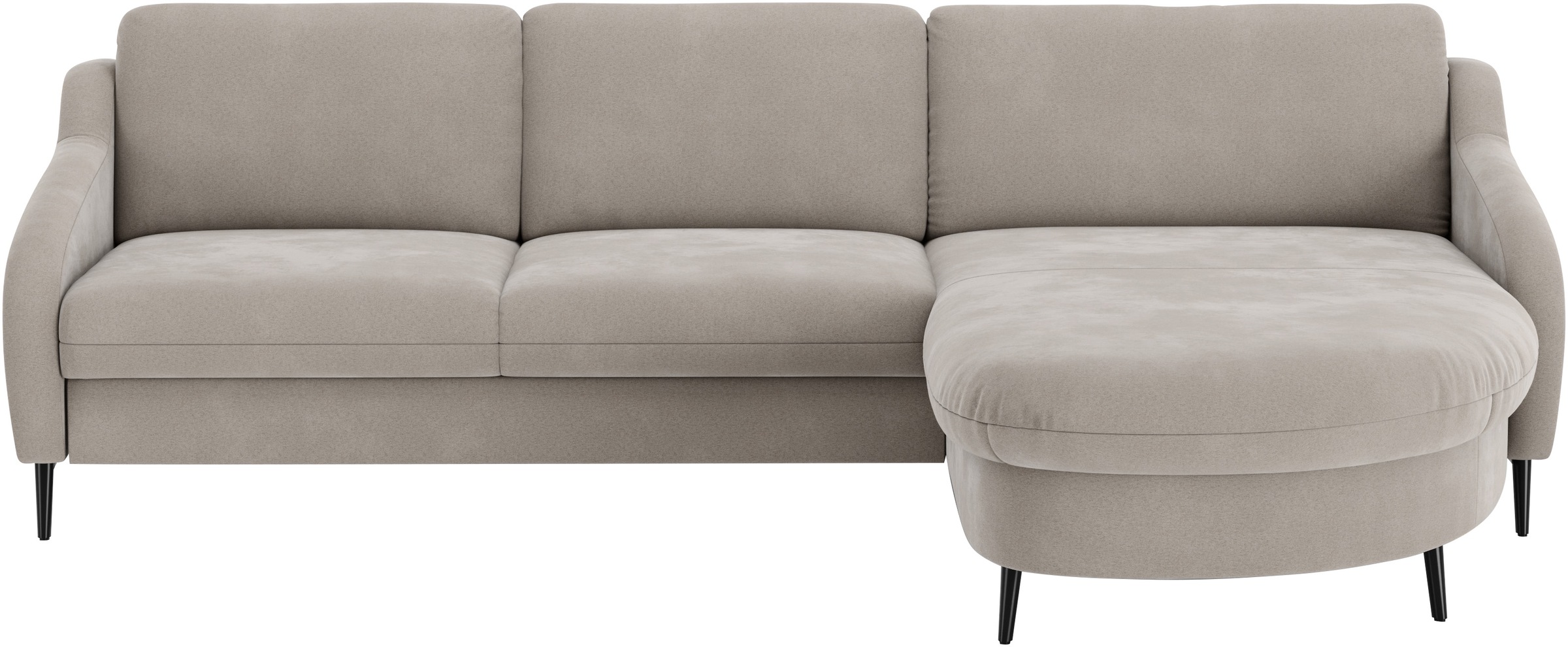 sit&more Ecksofa »Soul L-Form« wahlweise mit Bettfunktion