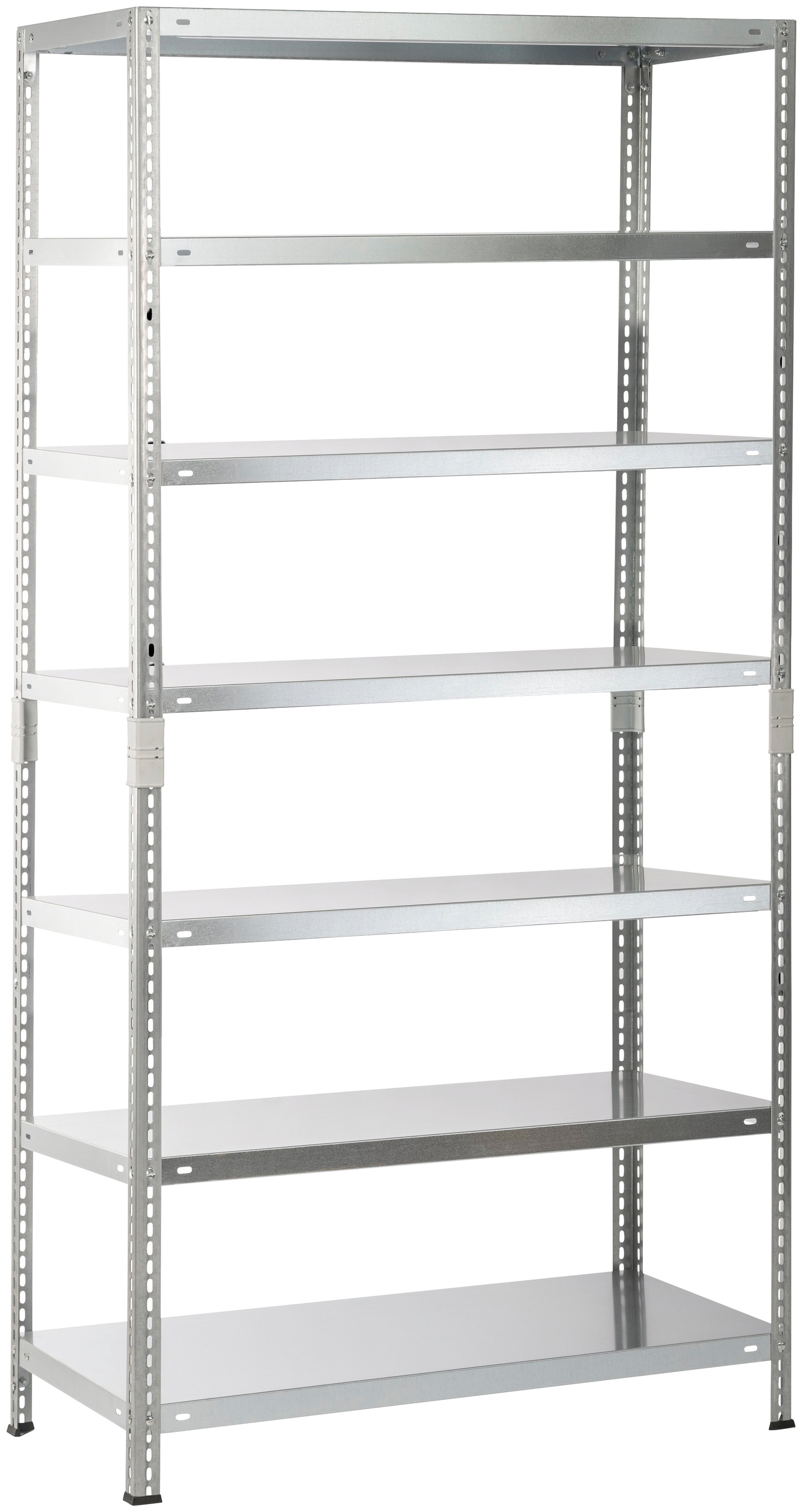 SCHULTE Regalwelt Regal »Schraubsystem-Grundregal«, Metall verzinkt, 2300x1200x350 mm, 7 Böden