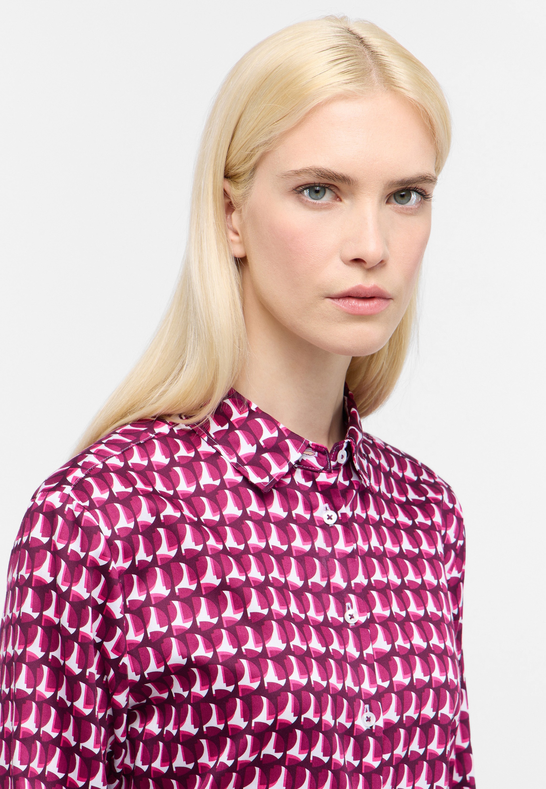 Eterna Hemdbluse »FITTED« EASY IRON (bügelleicht)