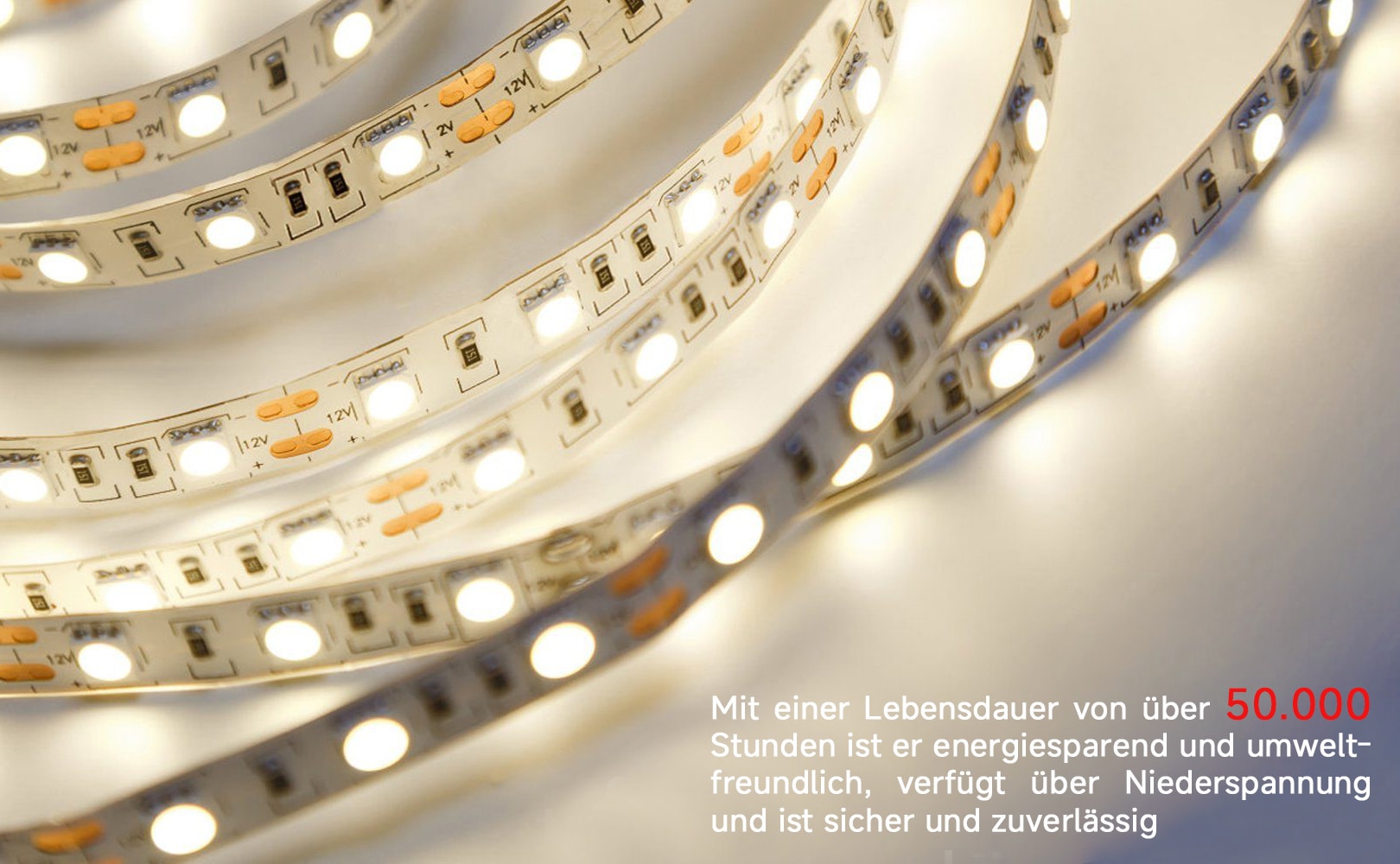 welltime LED-Lichtspiegel »Toledo eckig, Spiegel mit LED Beleuchtung, Badspiegel« mit Anti-Fog Beschichtung