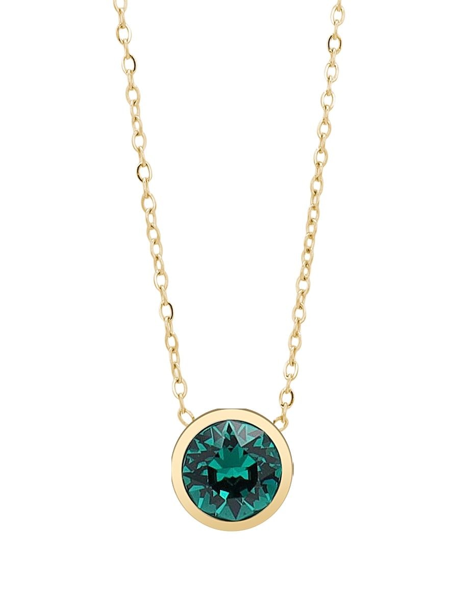 Adelia´s Gliederkette »Damen Halskette aus Edelstahl mit Kristall 43+5«