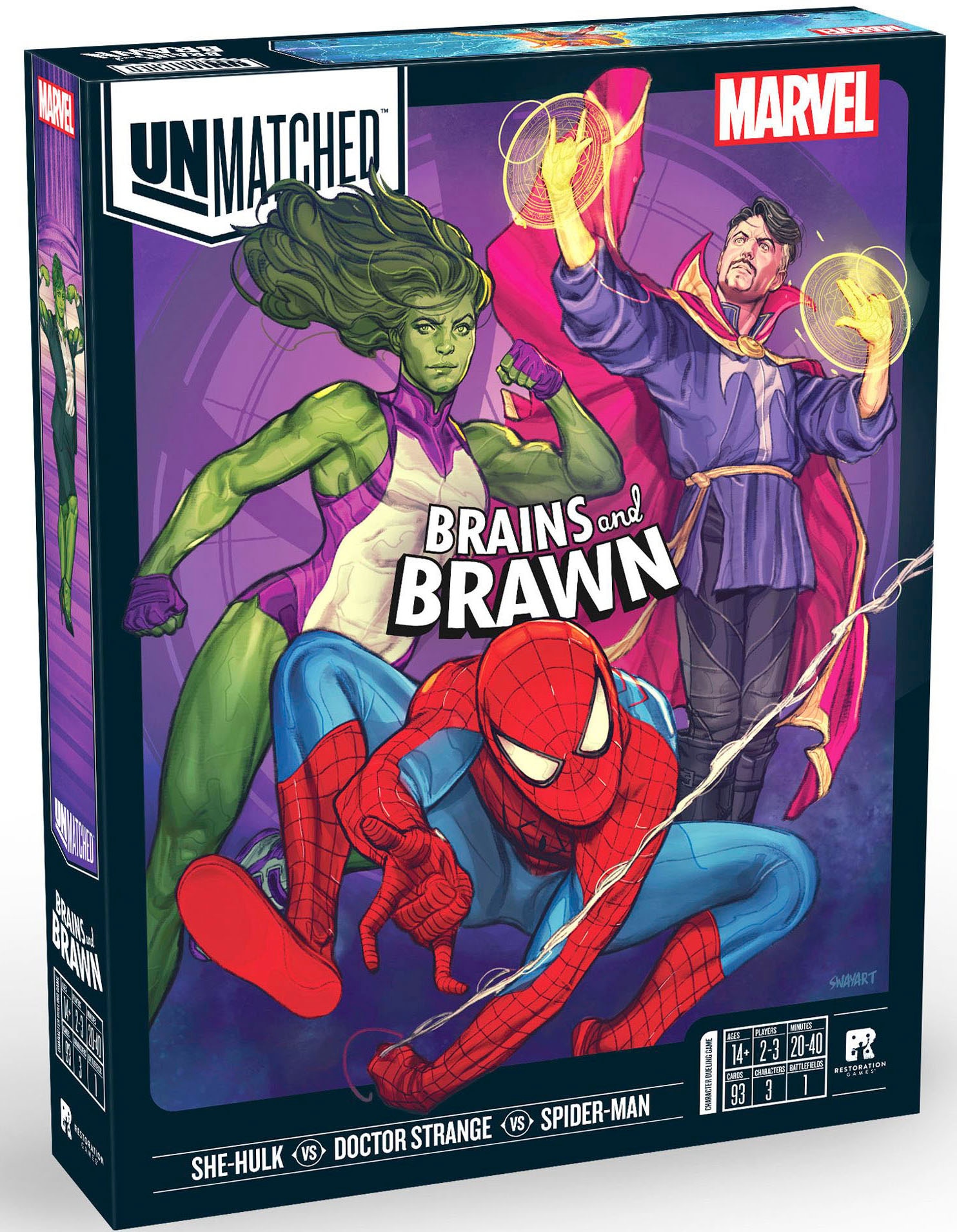 Spiel »Unmatched Marvel: Brains & Brawn«