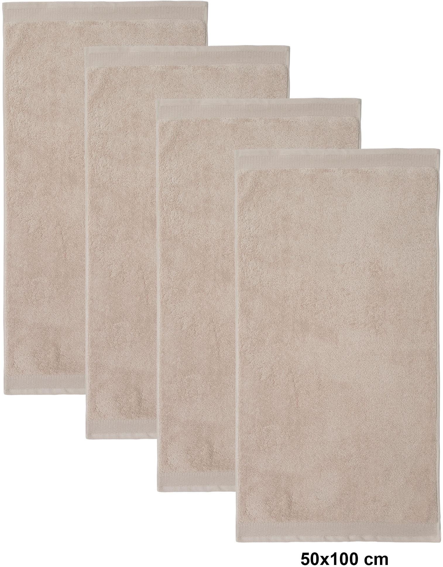 OTTO home Handtücher »Fenya, flauschig und weich, Premium Handtücher 550gr/m²« mit Bordüre, Set, 100% Baumwolle, Hotel-Qualität, 5 Jahre Garantie