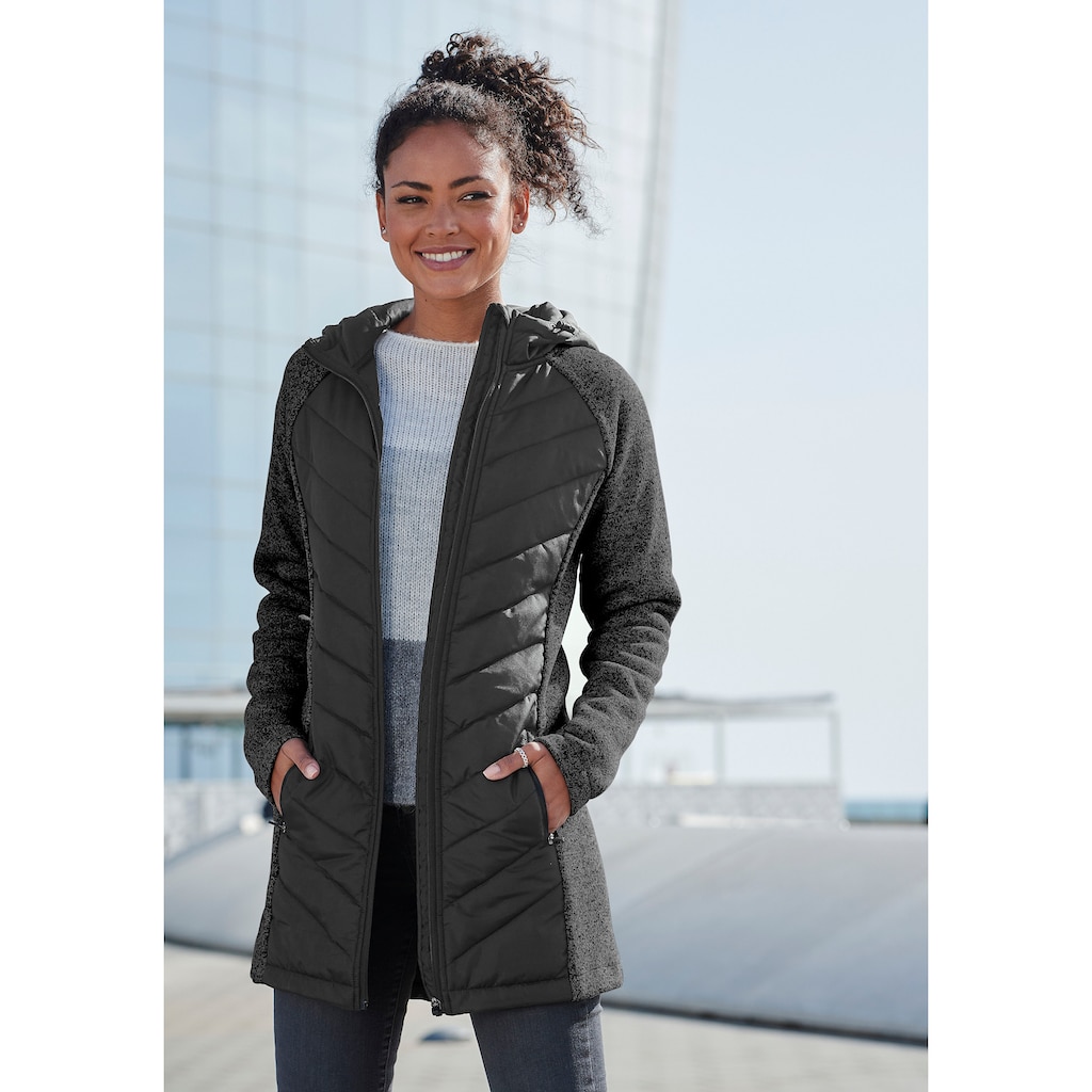 Vivance Steppjacke, mit Kapuze