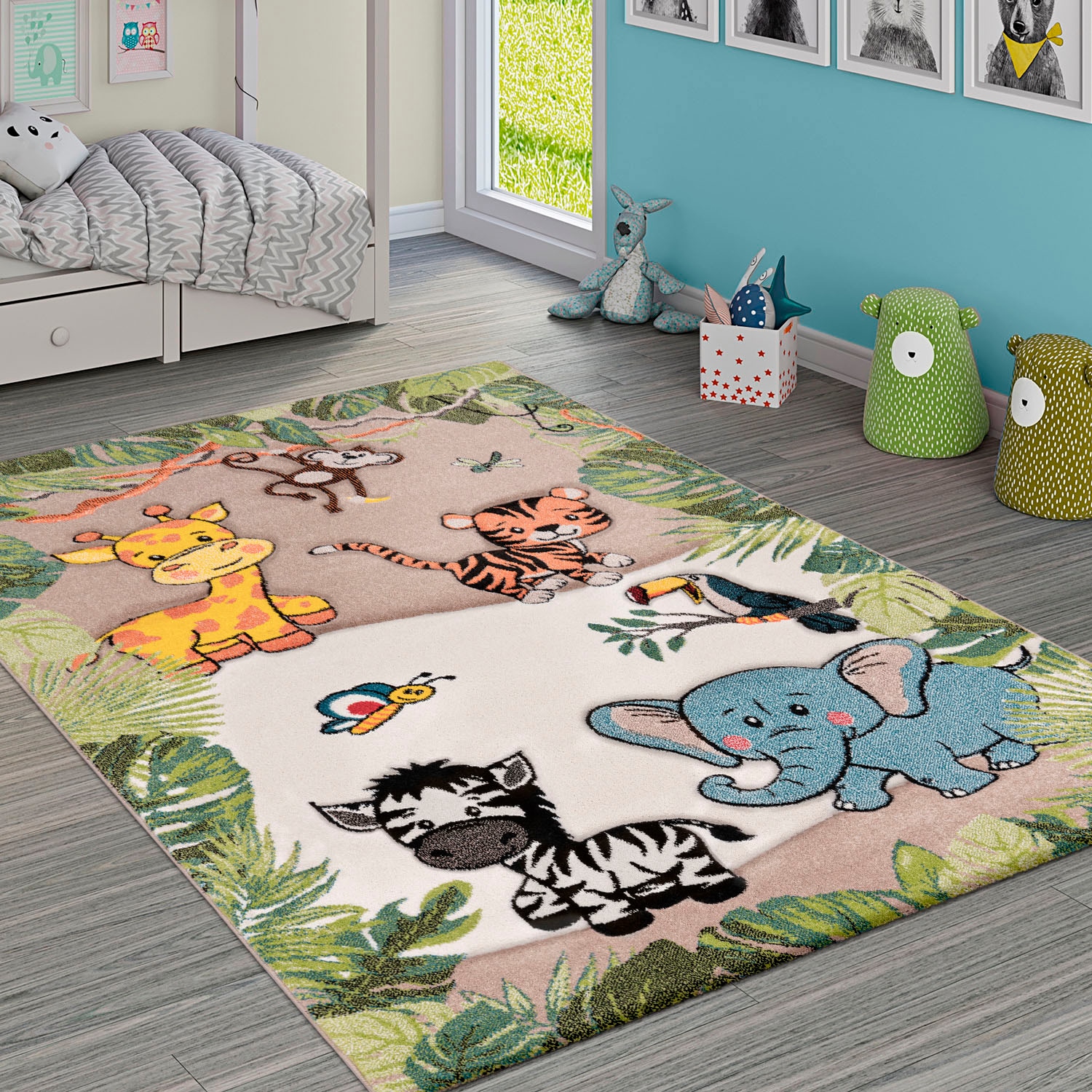 Die Lieben Sieben Fußmatte »LS-204«, rechteckig, Schmutzfangmatte,  rutschhemmend beschichtet, Kinderzimmer bestellen bei OTTO