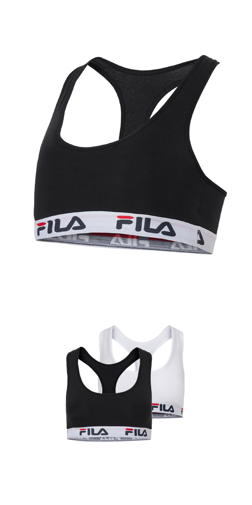 Fila Bralette »JUNIOR GIRL BRA«, nahtlos, Racerback-Rücken, Unterbrustband mit Logoschriftzug
