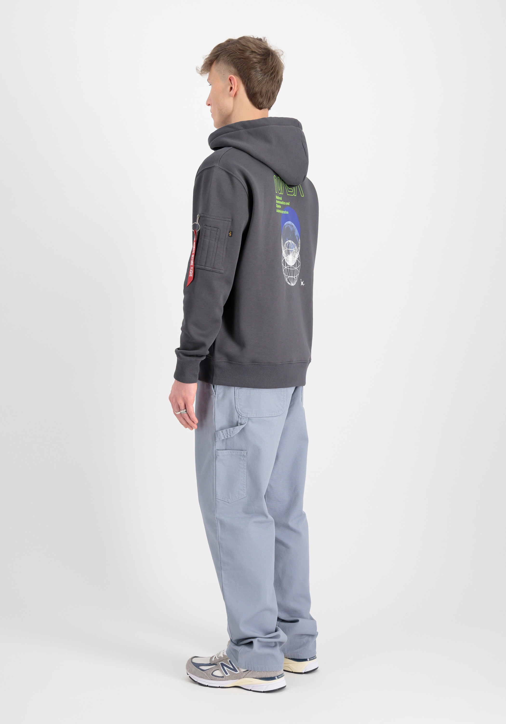 Alpha Industries Hoodie »Alpha Industries Men - Hoodies NASA Orbit Hoodie«