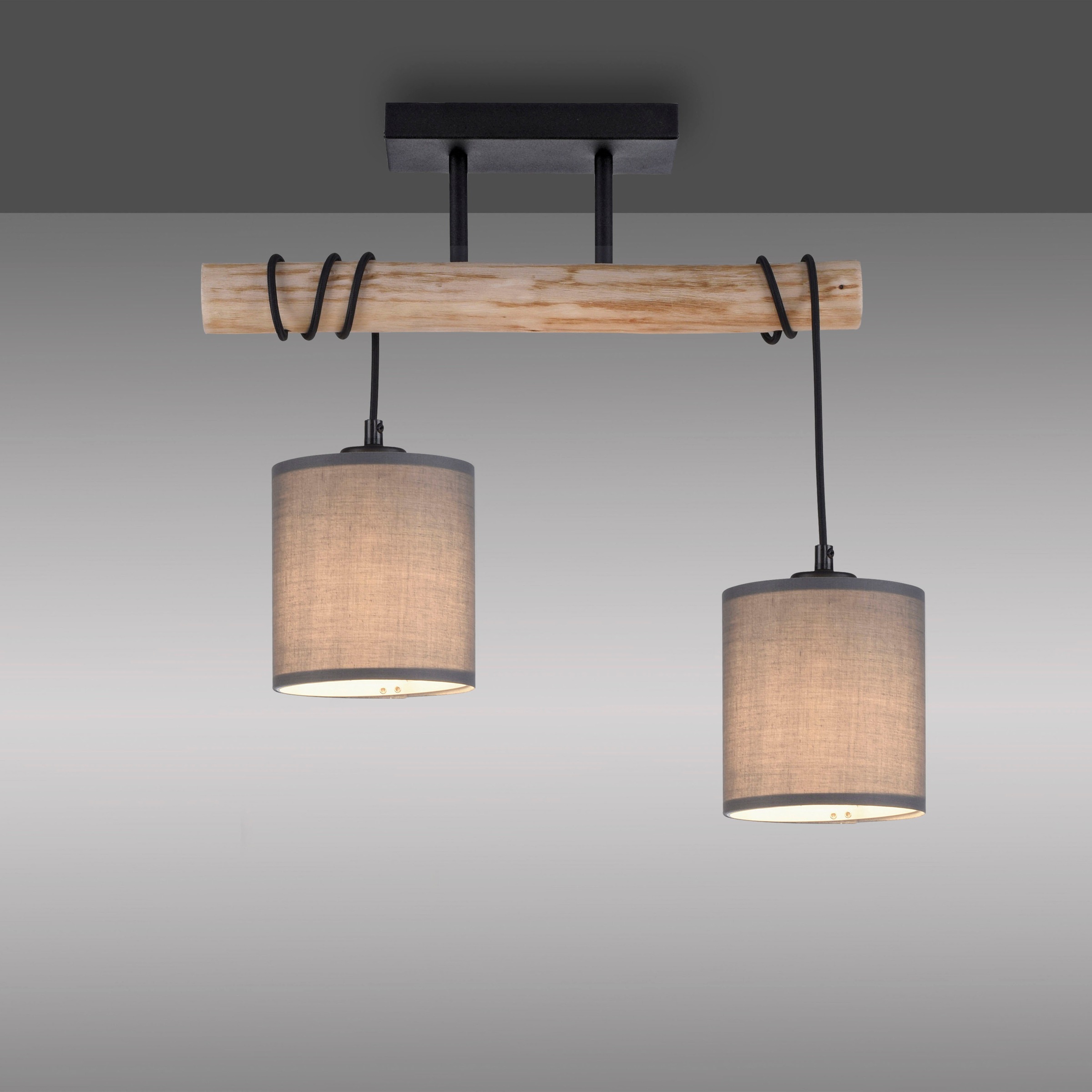 JUST LIGHT Deckenleuchte »GREEN TRIB« E27 1 Stk.