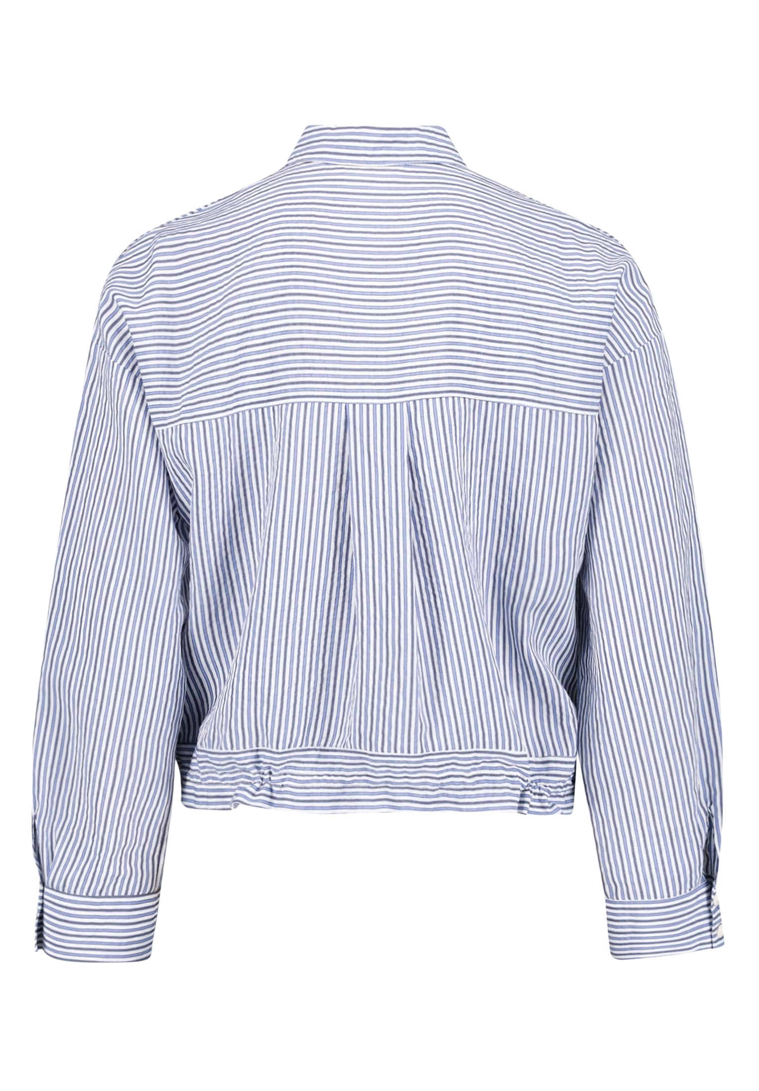 Cartoon Klassische Bluse »Streifenbluse mit Raffung«