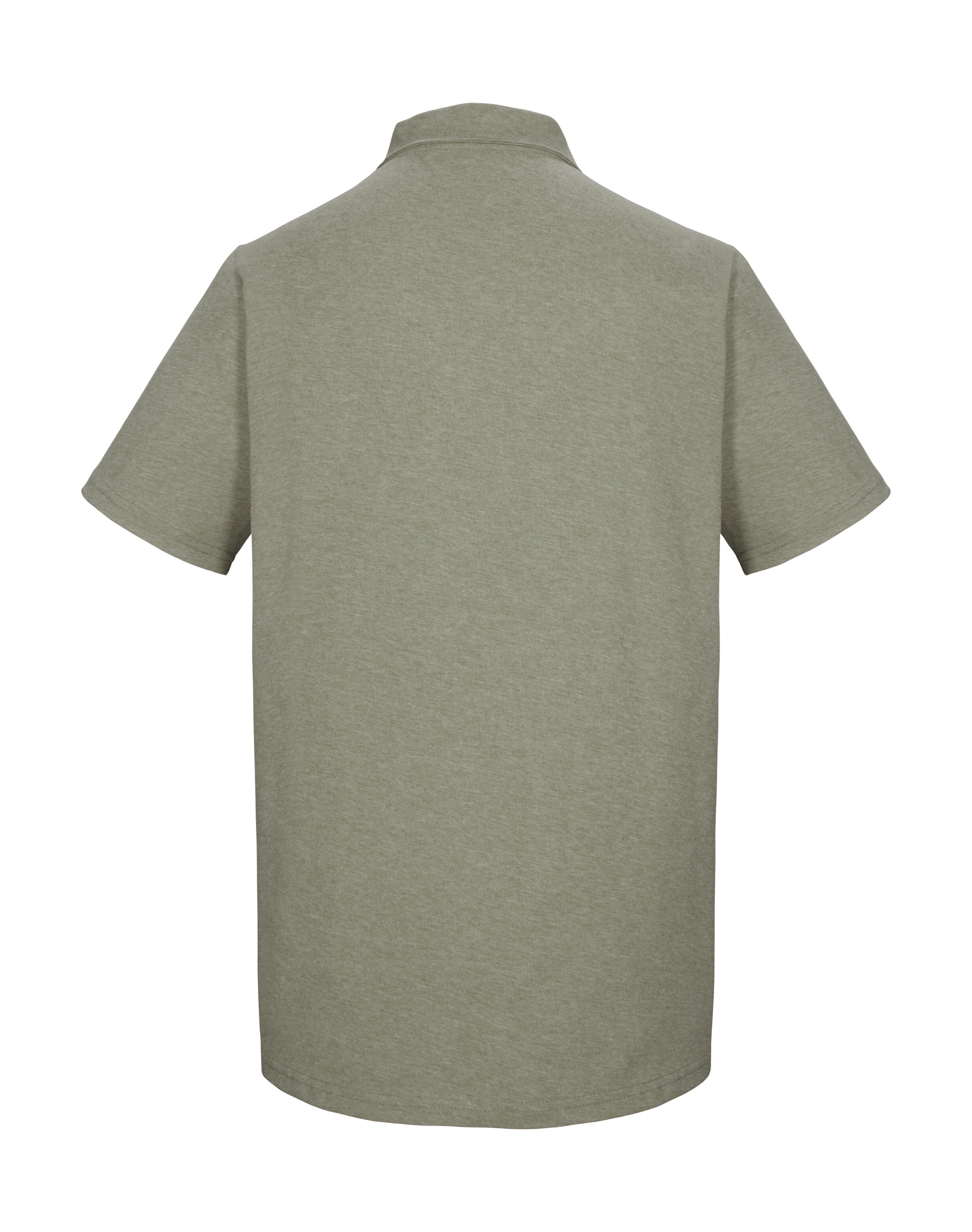 Killtec Poloshirt »KOS 82 MN PLSHRT«, Sportliches Herren Poloshirt mit Melange-Optik und Knopfleiste