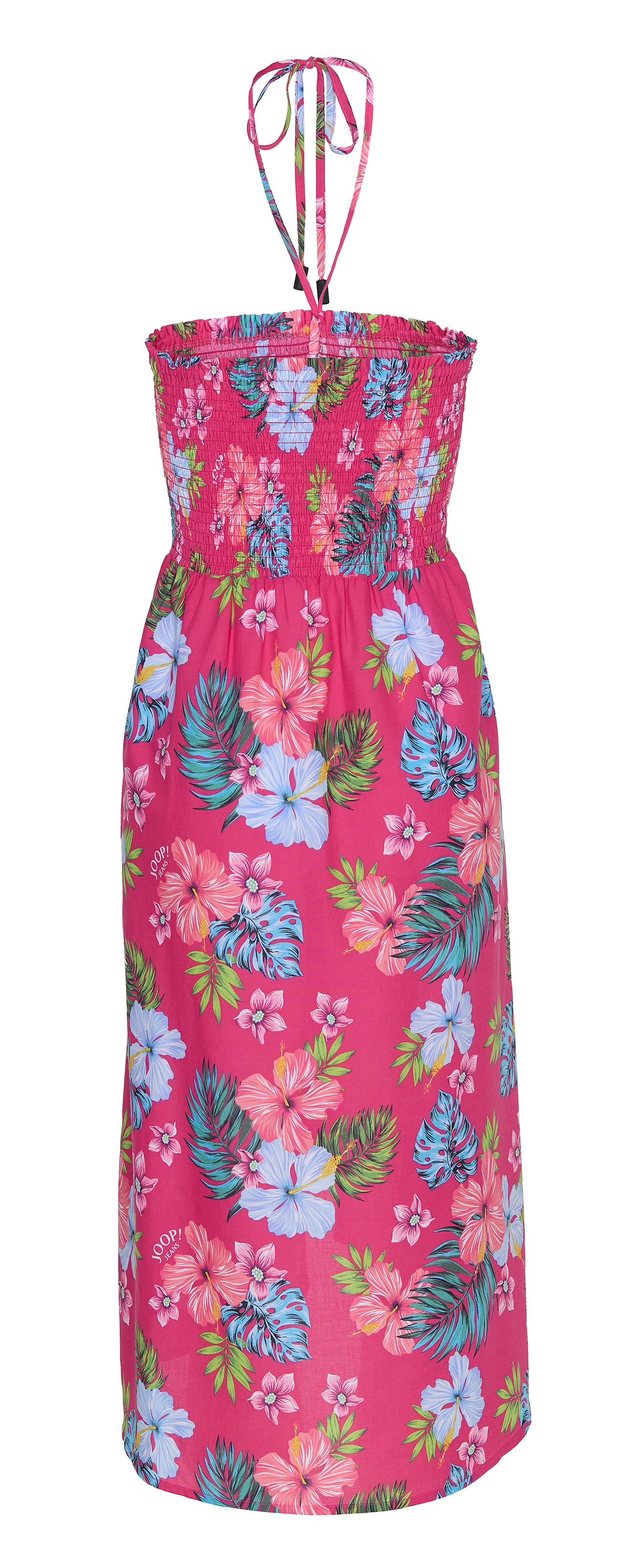 JOOP! Jeans Strandkleid »JEANS!
HIBISCUS« floraler Print, Logo-Details