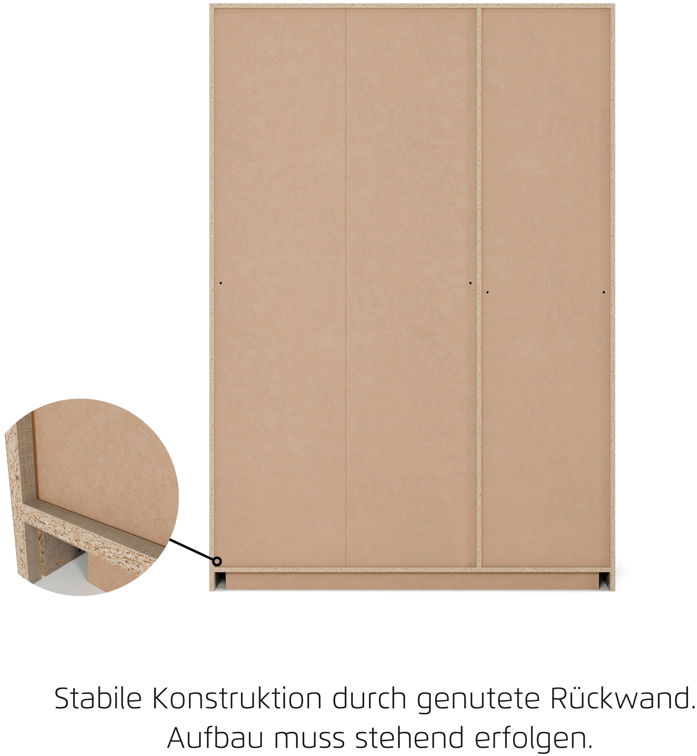 rauch Kleiderschrank »Kleiderschrank Drehtürenschrank Schrank Garderobe KRONACH TOPSELLER« in 3 Ausstattungen BASIC/CLASSIC/PREMIUM, Breiten 131/175/218/261 cm,  optional ohne, mit 1 oder 2 Spiegel, viel Stauraum MADE IN GERMANY