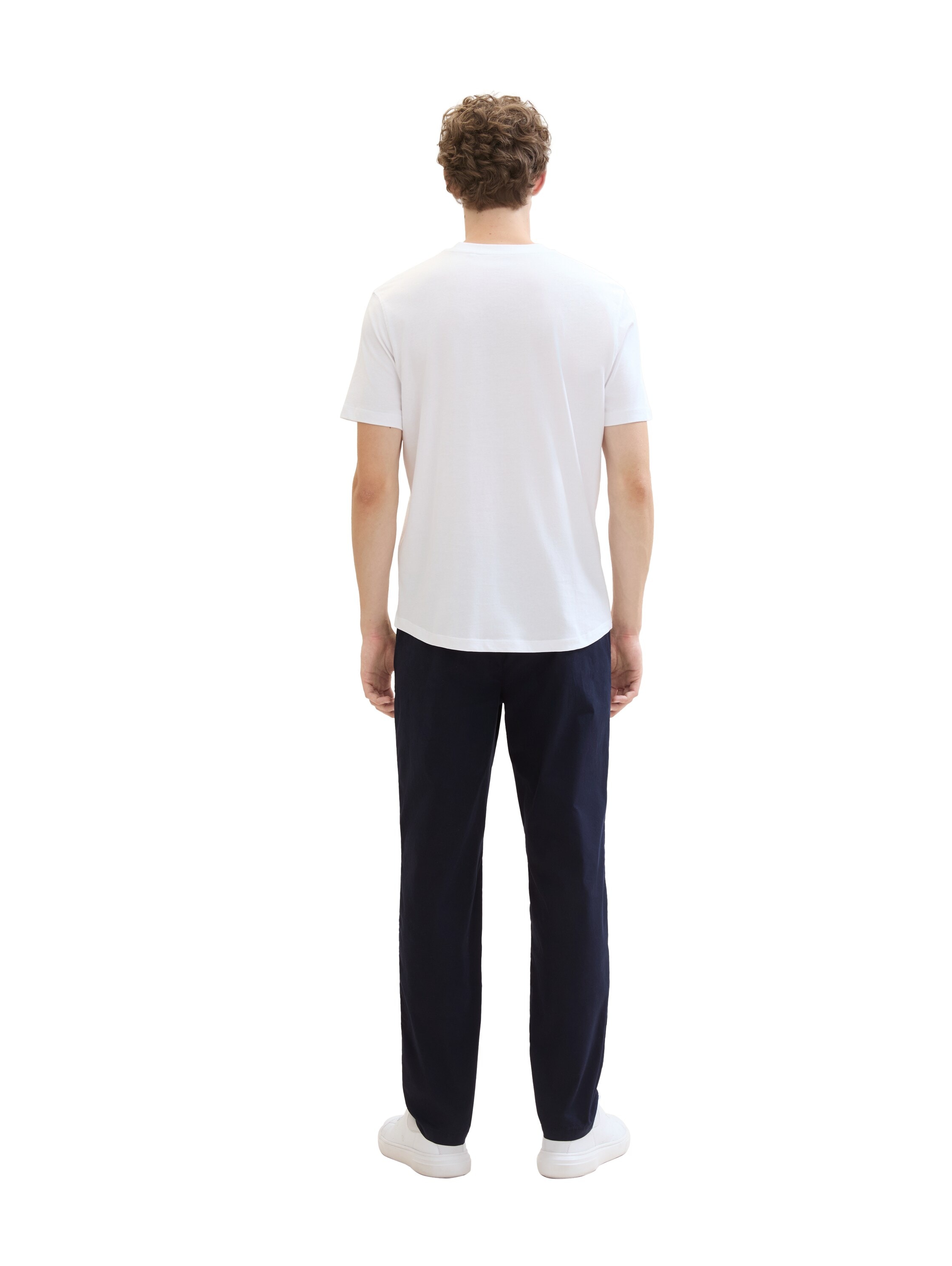 TOM TAILOR Denim Chinohose, mit seitlichen Eingrifftaschen
