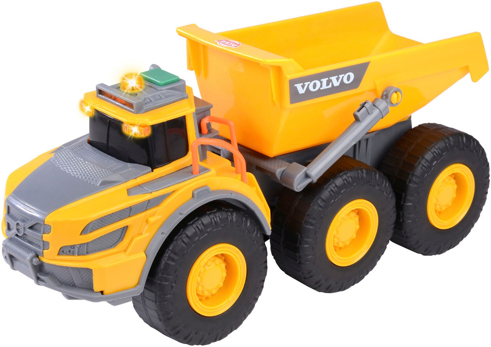 Dickie Toys Spielzeug-Kipper »Volvo Articulated Hauler«, mit Licht und Sound