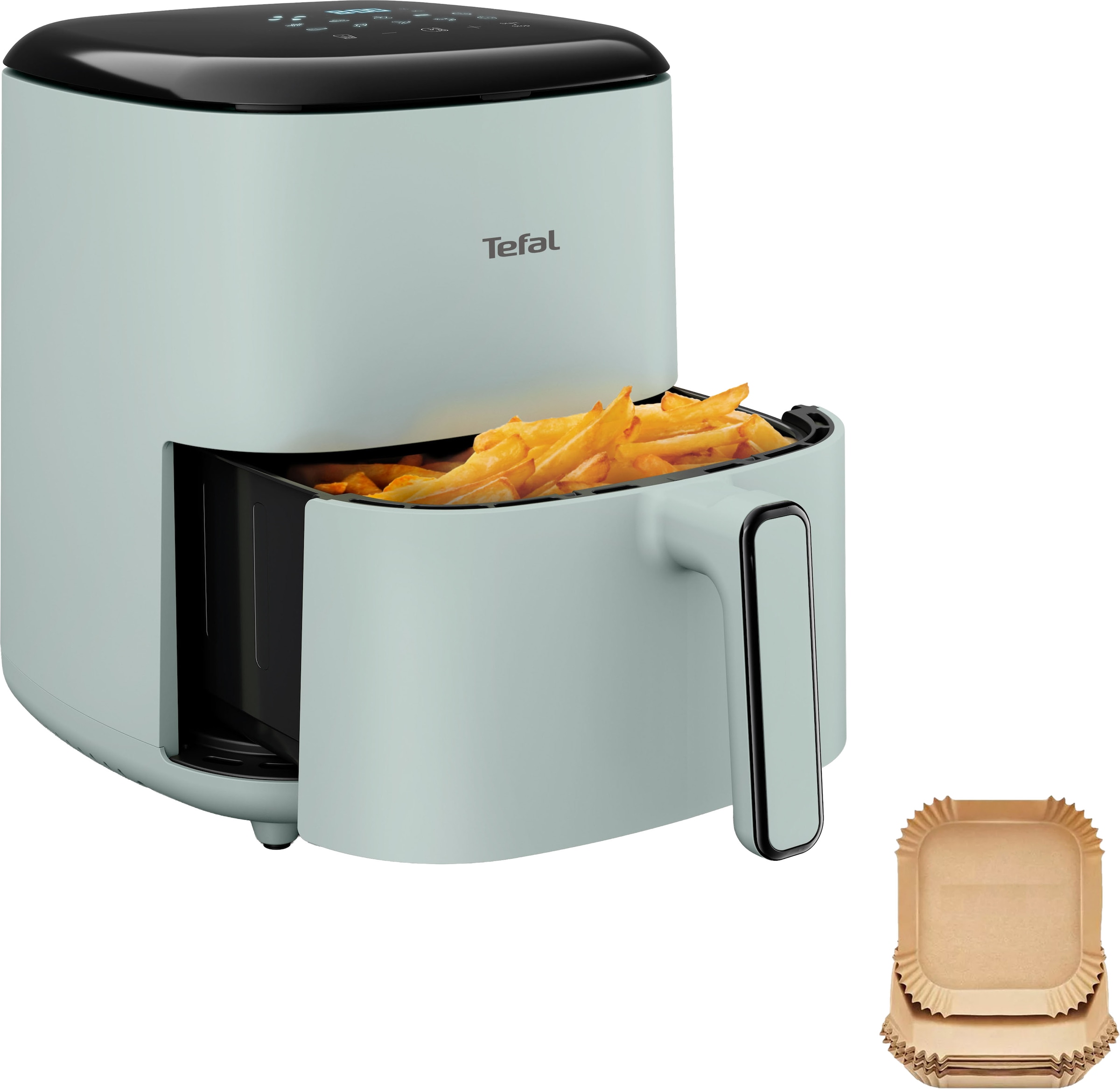 Tefal Heißluftfritteuse »EY2453 Easy Fry Max Digital« 1500 W spart Zeit & Energie, intuitiver Touchscreen, 10 Programme