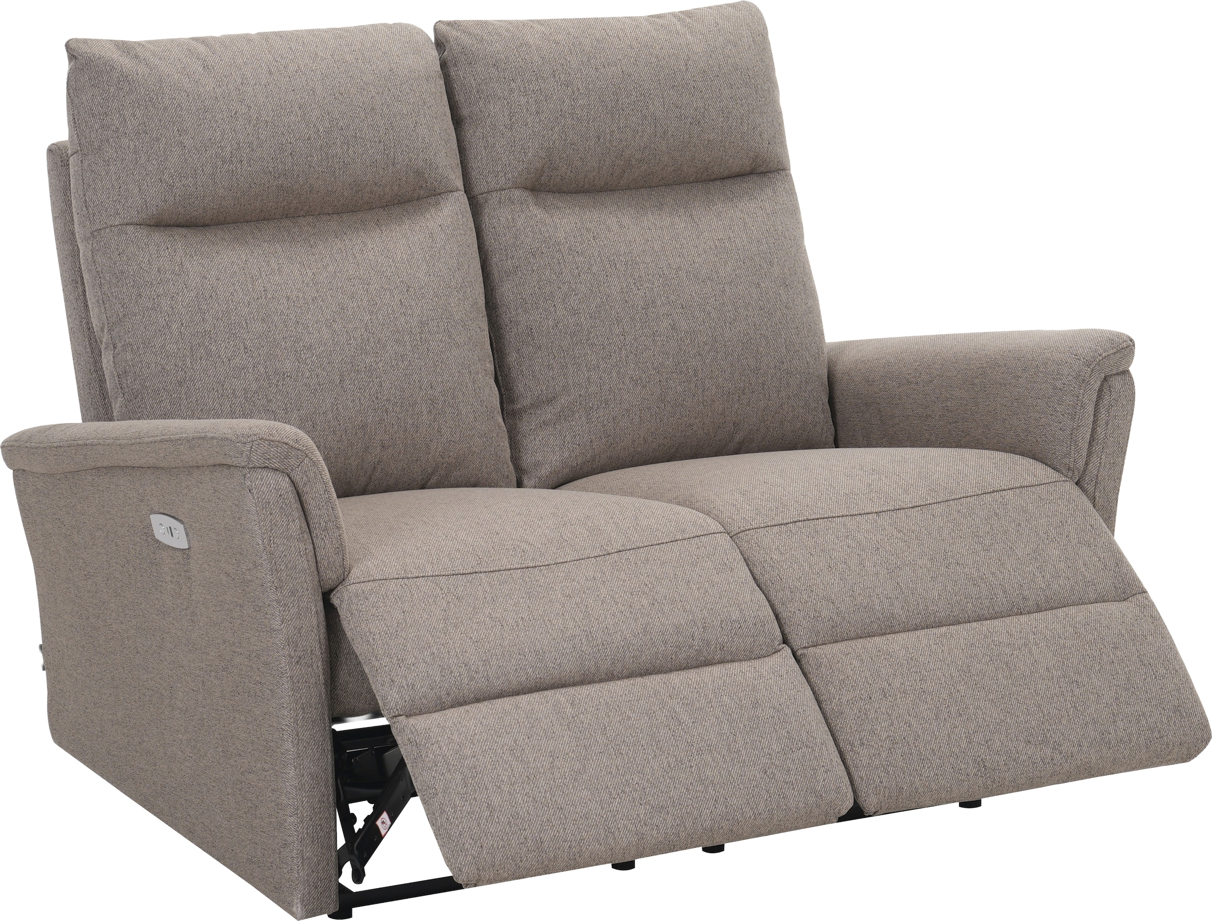 Home affaire 2-Sitzer »FINNARA,2-Sitzer,elelektrische Relaxfunktion in 2 Sitzen, USB A/C« Liegefunktion 105°-135°, Federkern,