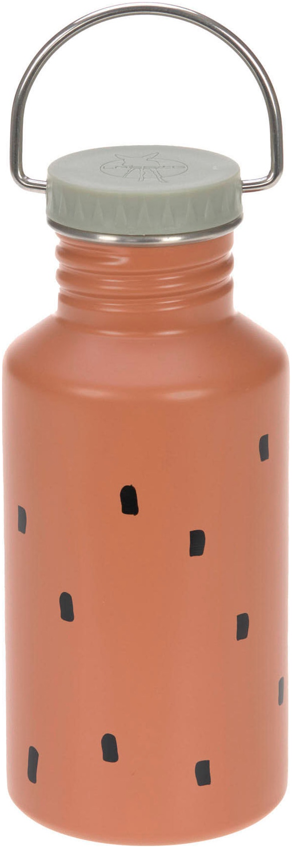 LÄSSIG Trinkflasche »Happy Prints, Caramel«
