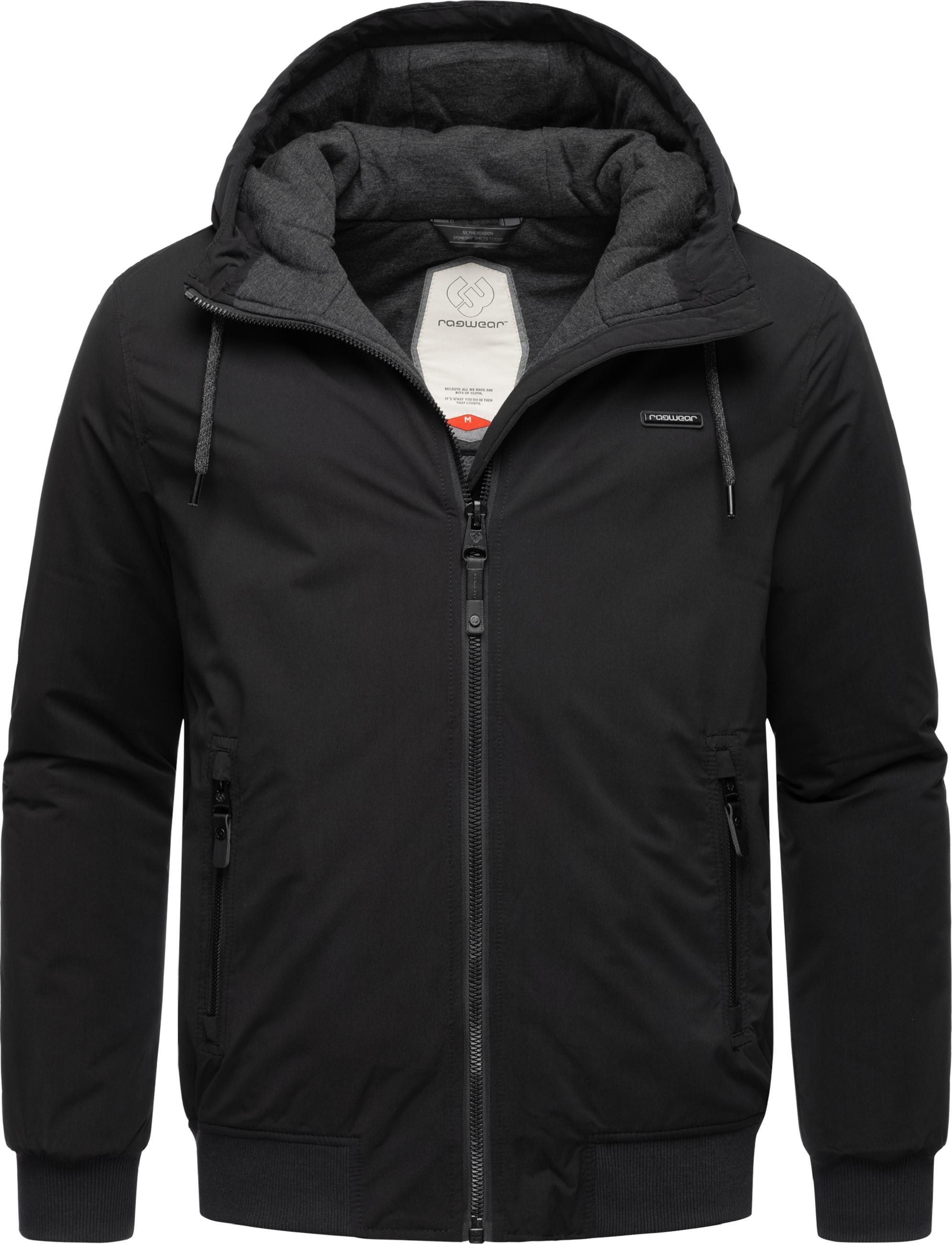 Ragwear Winterjacke »Winterjacke Maddy«, mit Kapuze, stylische Herren Outdoorjacke mit großer Kapuze