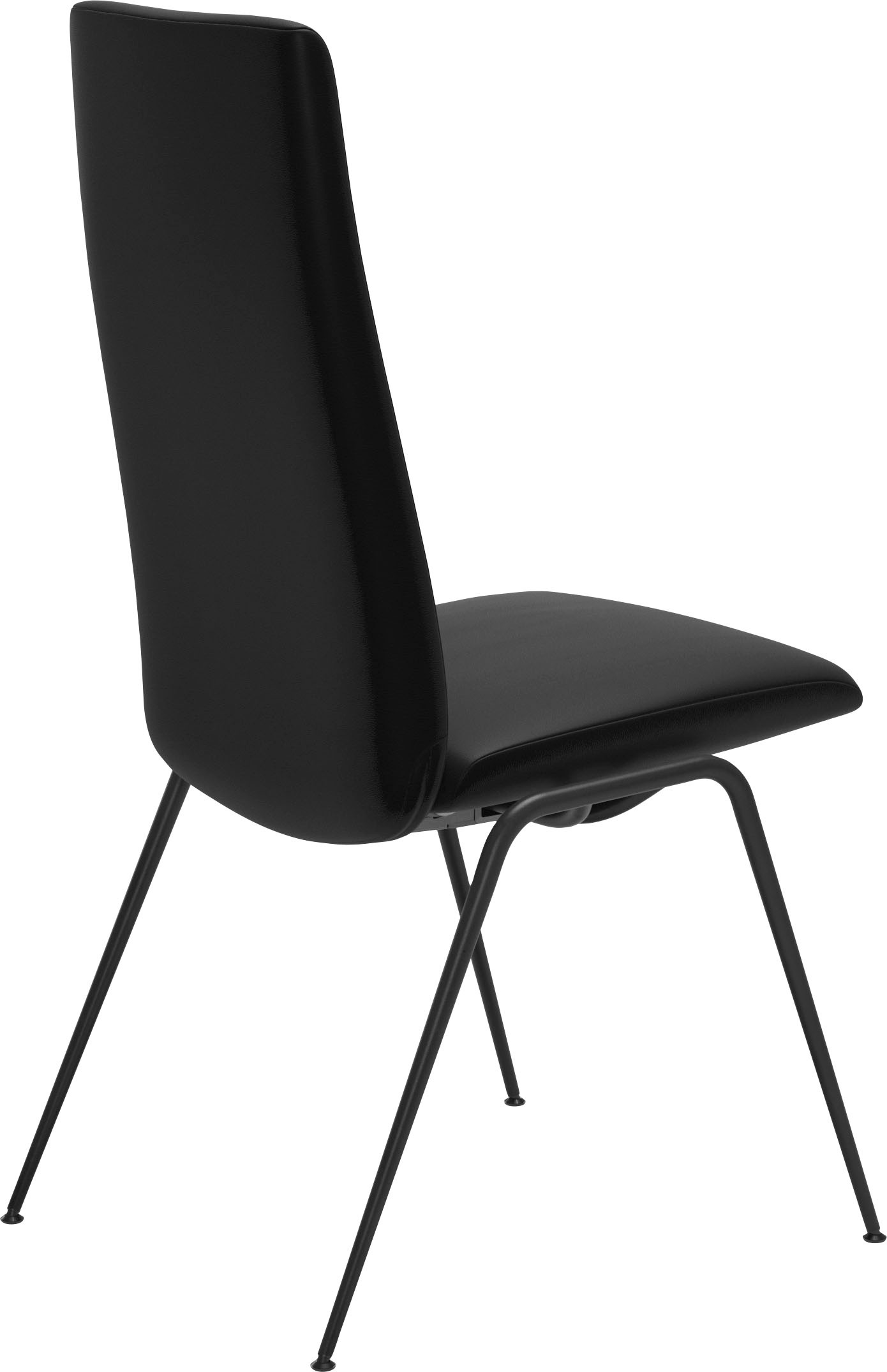 Stressless® Polsterstuhl »Laurel«, Leder BATICK, High Back, Größe M, mit Beinen aus Stahl in Schwarz matt