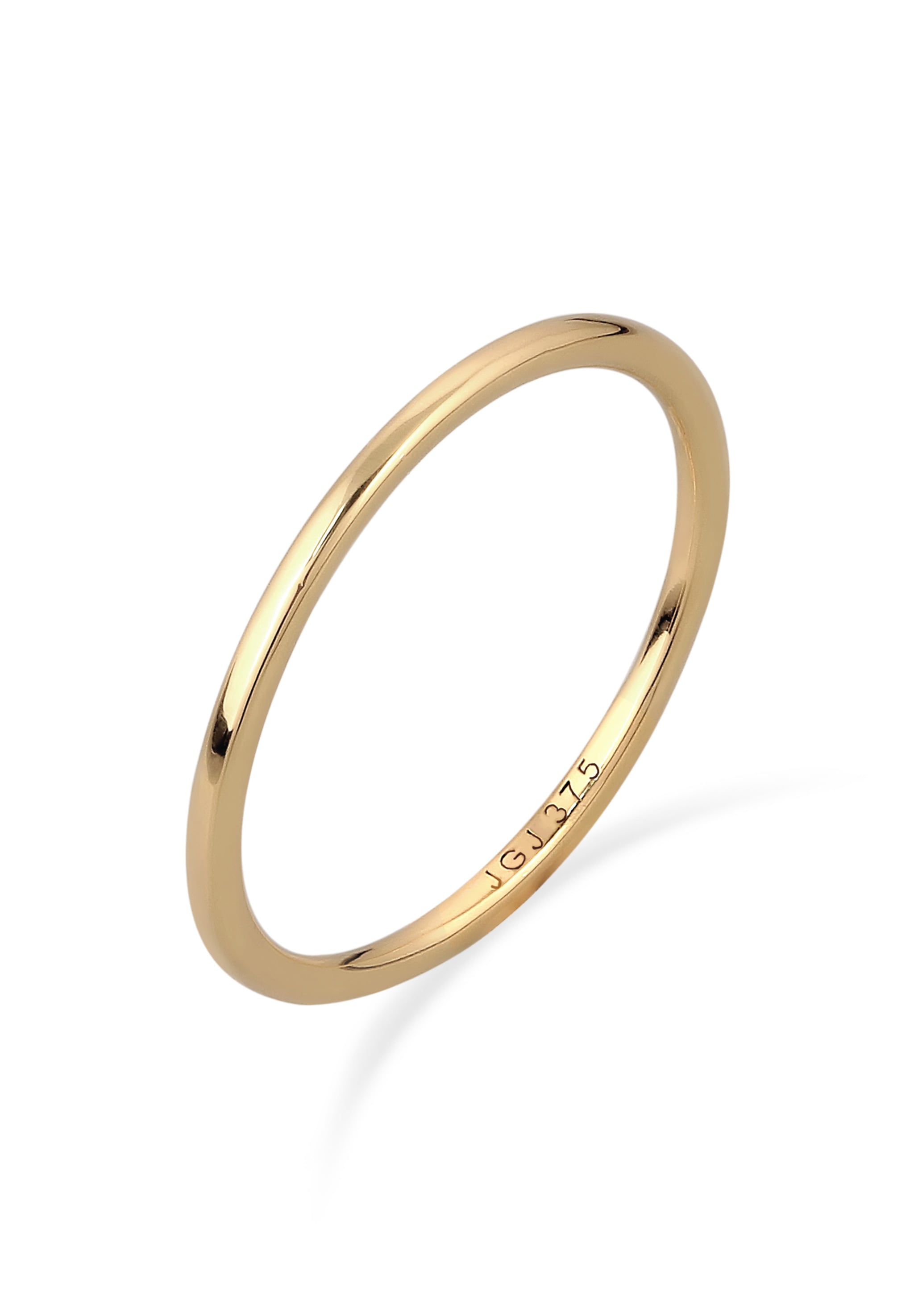 Elli Premium Partnerring »Ring Bandring 375 Gelbgold«