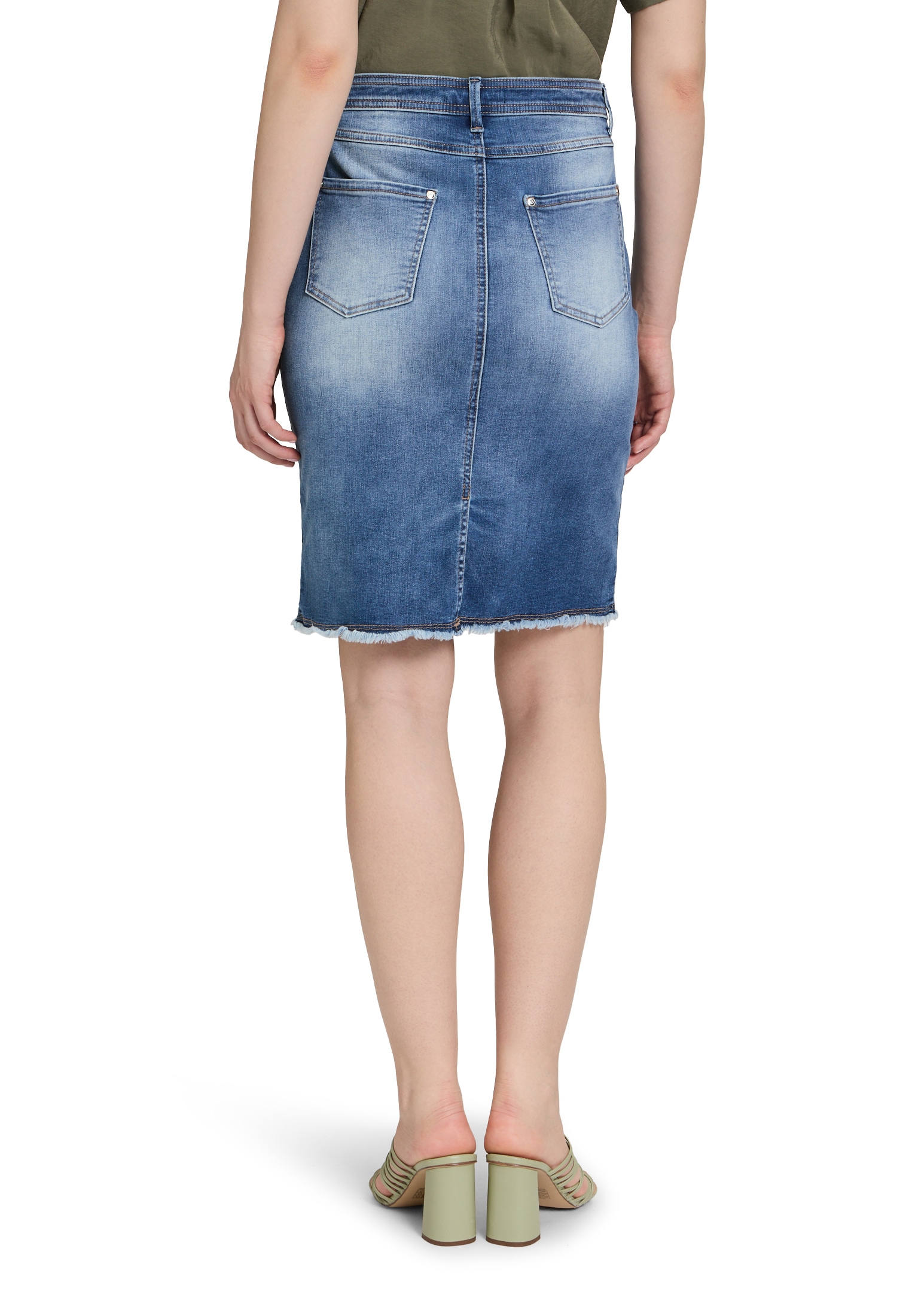 Betty Barclay Jeansrock »Jeansrock mit Fransen«