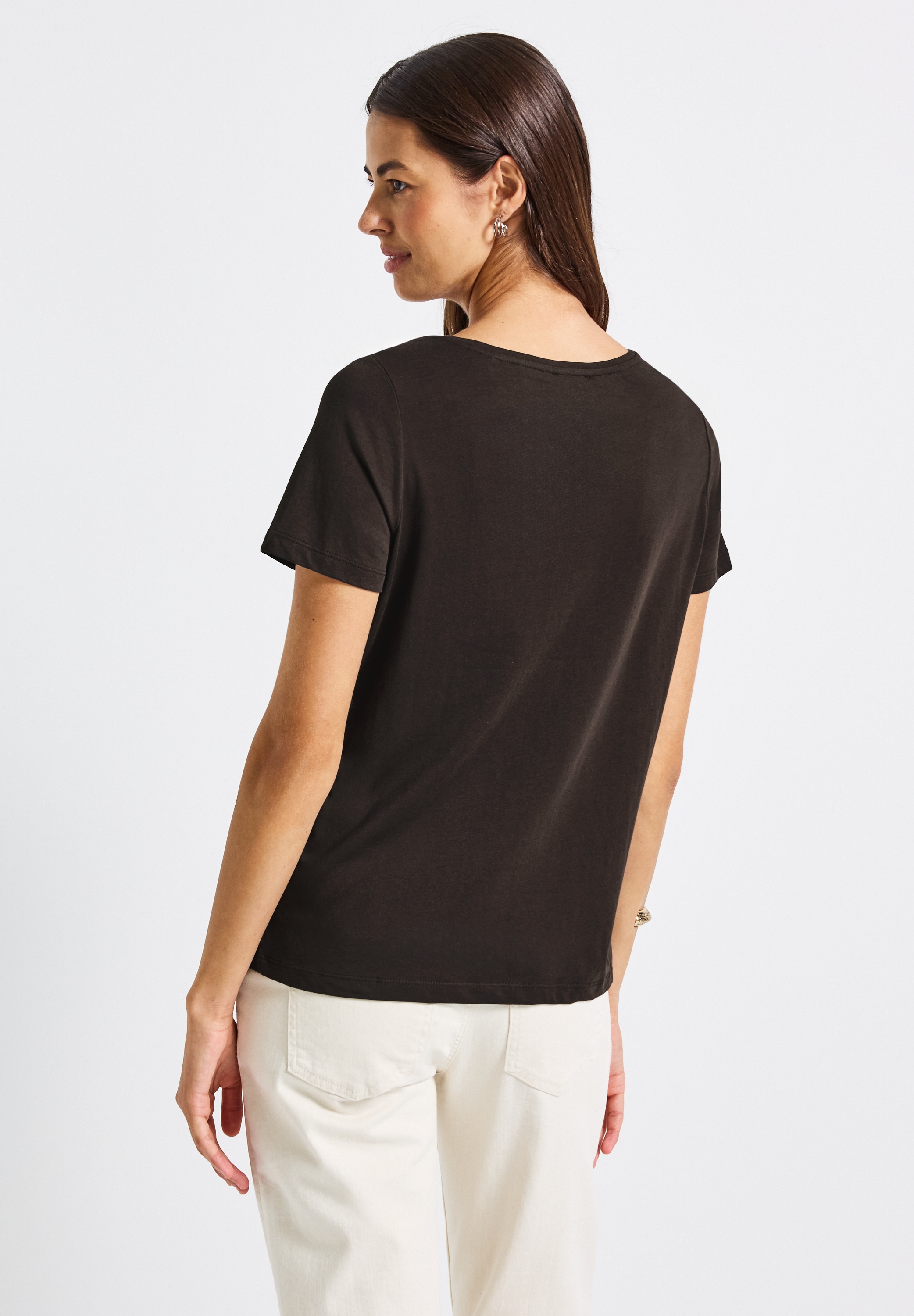 STREET ONE T-Shirt, mit Wording Artwork