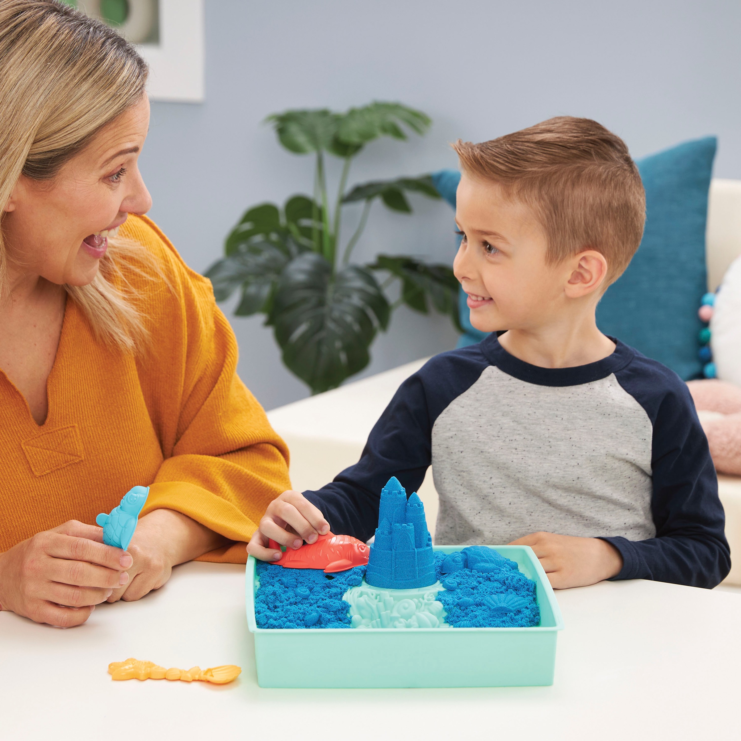 Spin Master Kreativset »Kinetic Sand - Box 454 g - Blau«