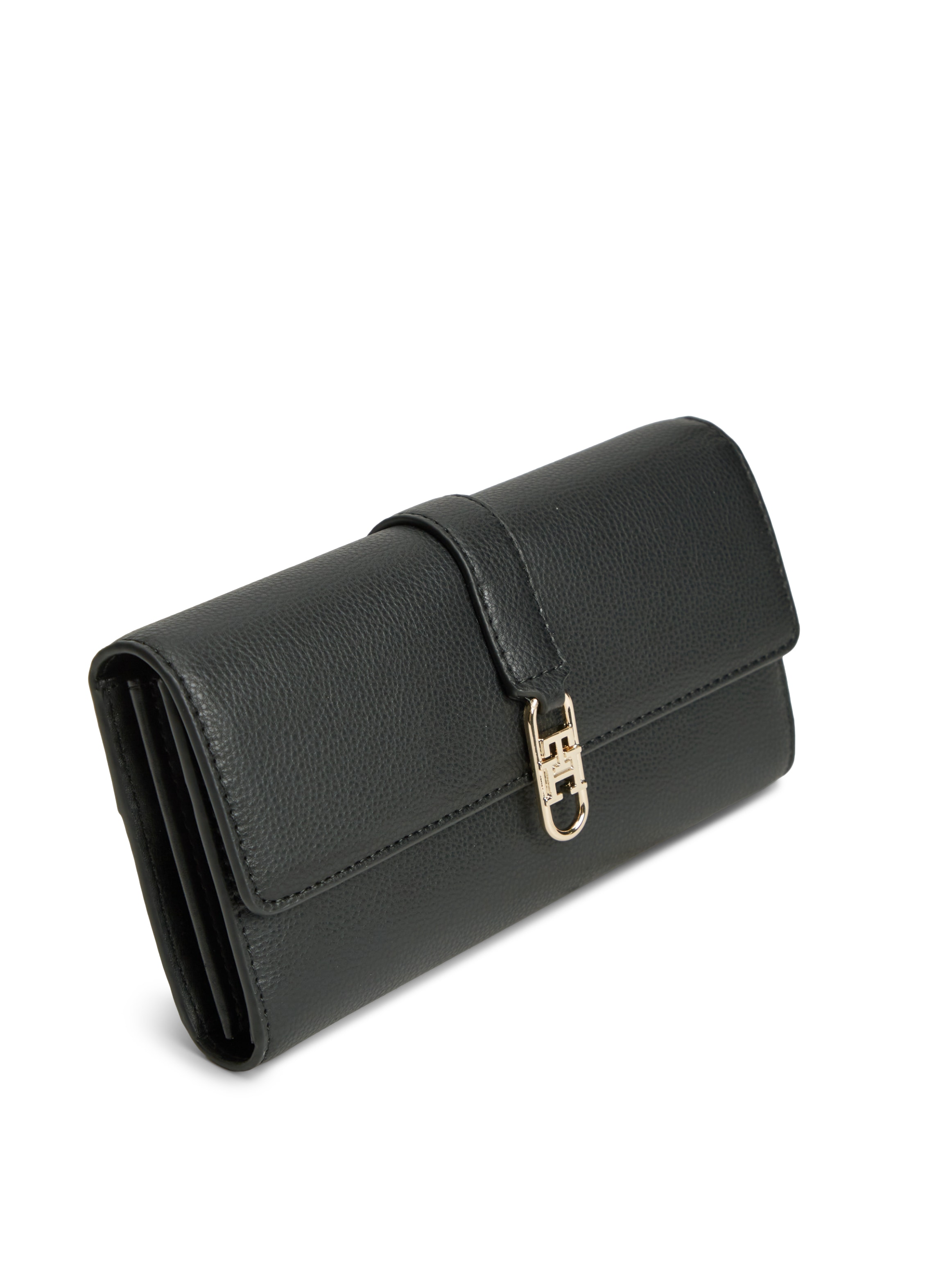 Tommy Hilfiger Geldbörse »TH LIBRE LARGE FLAP WALLET« Damen Portemonnaie, Geldbeutel in elganter Optik