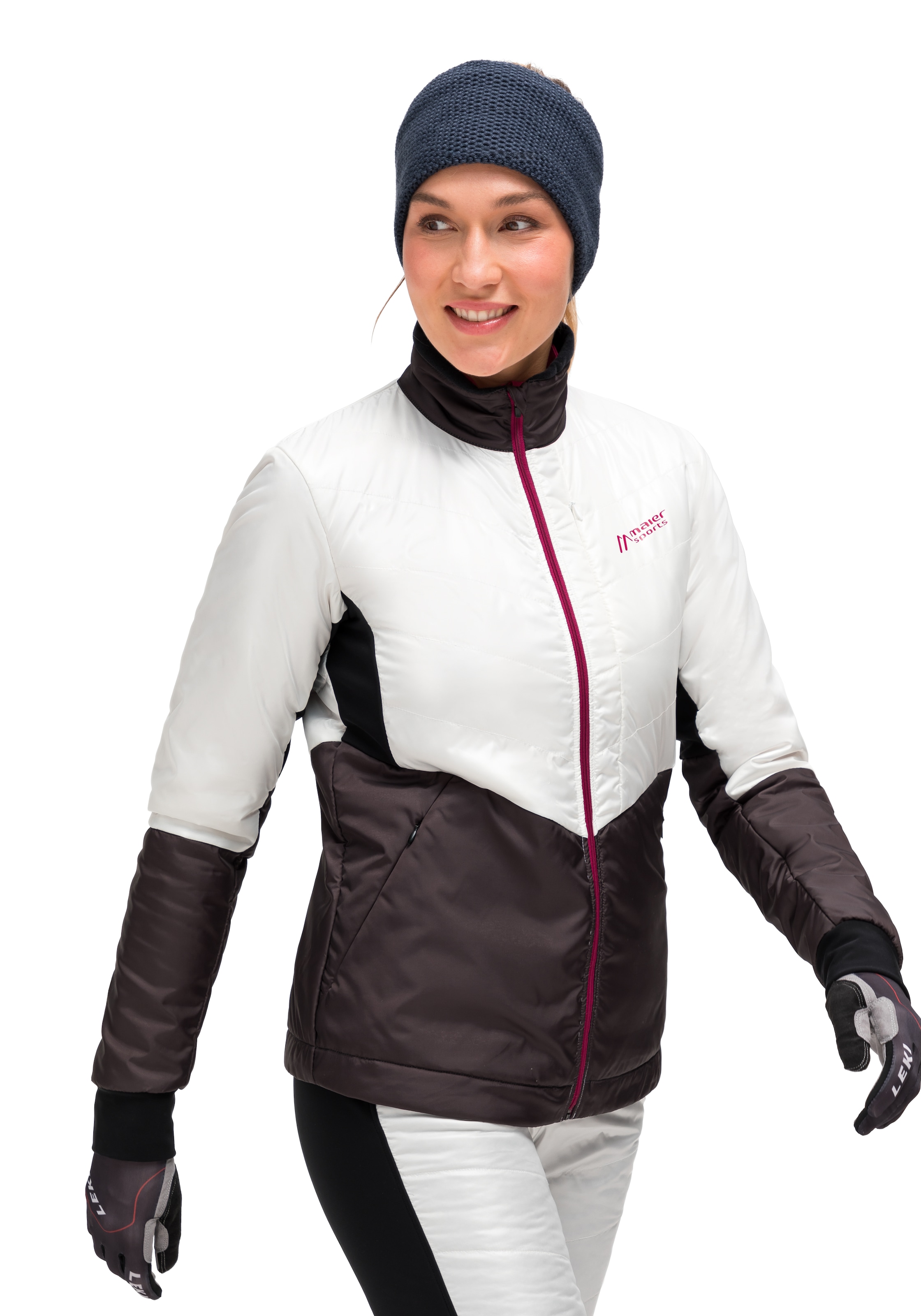 Maier Sports Skijacke Damen | OTTO wattierte W«, mit »Skjoma Wool geräumige Online Shop im OTTO Outdoorjacke Taschen 3 bestellen Langlaufjacke