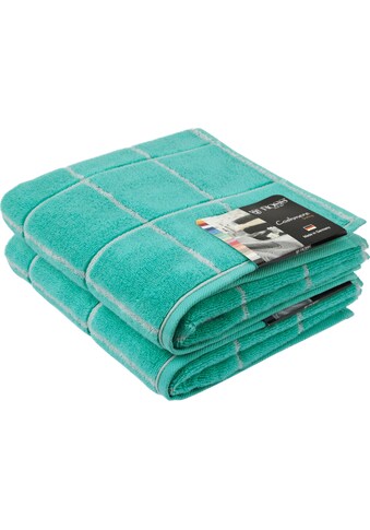 ROSS Handtücher »Cashmere Überkaro«, (2 St.) kaufen