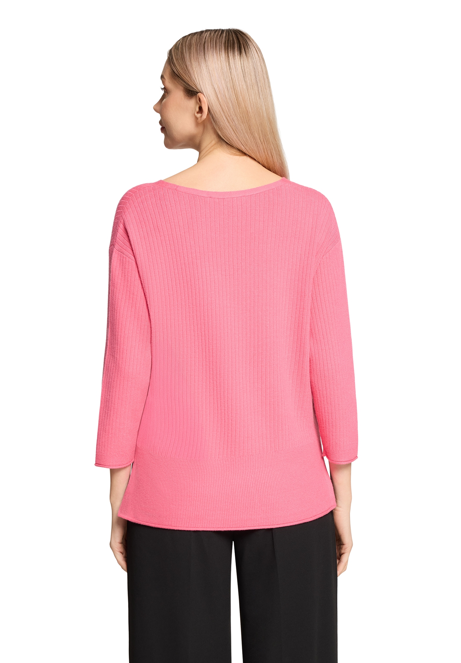 Betty Barclay Rundhalspullover »Feinstrickpullover mit V-Ausschnitt«