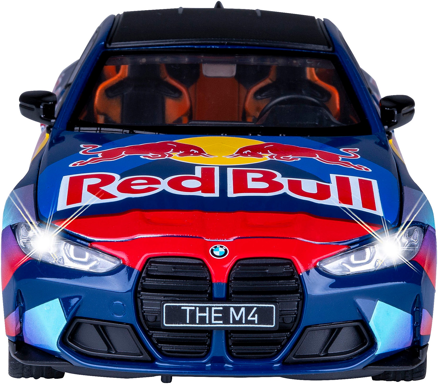 Jamara Spielzeug-Auto »Diecast BMW M4 blau«, LED Licht; Maßstab 1:24