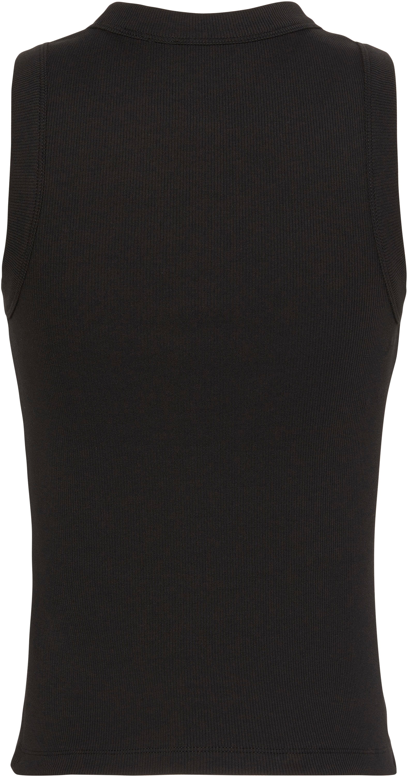Calvin Klein Jeans Tanktop »MONOGRAM RIB TANK« Figurbetonte Passform mit Rundhalsausschnitt