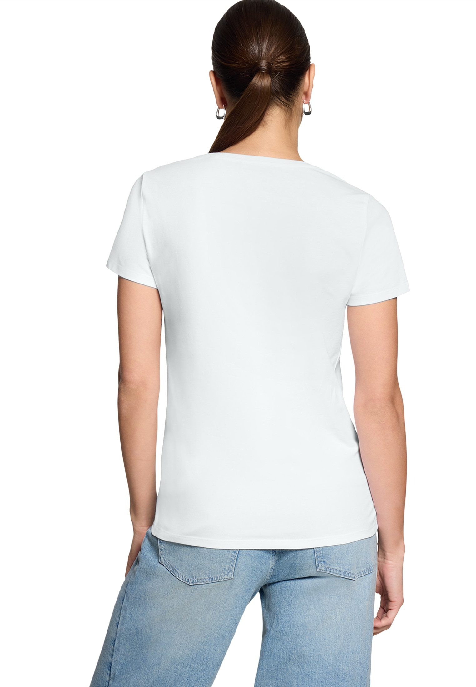 Zero Print-Shirt »Printshirt mit Aufdruck«