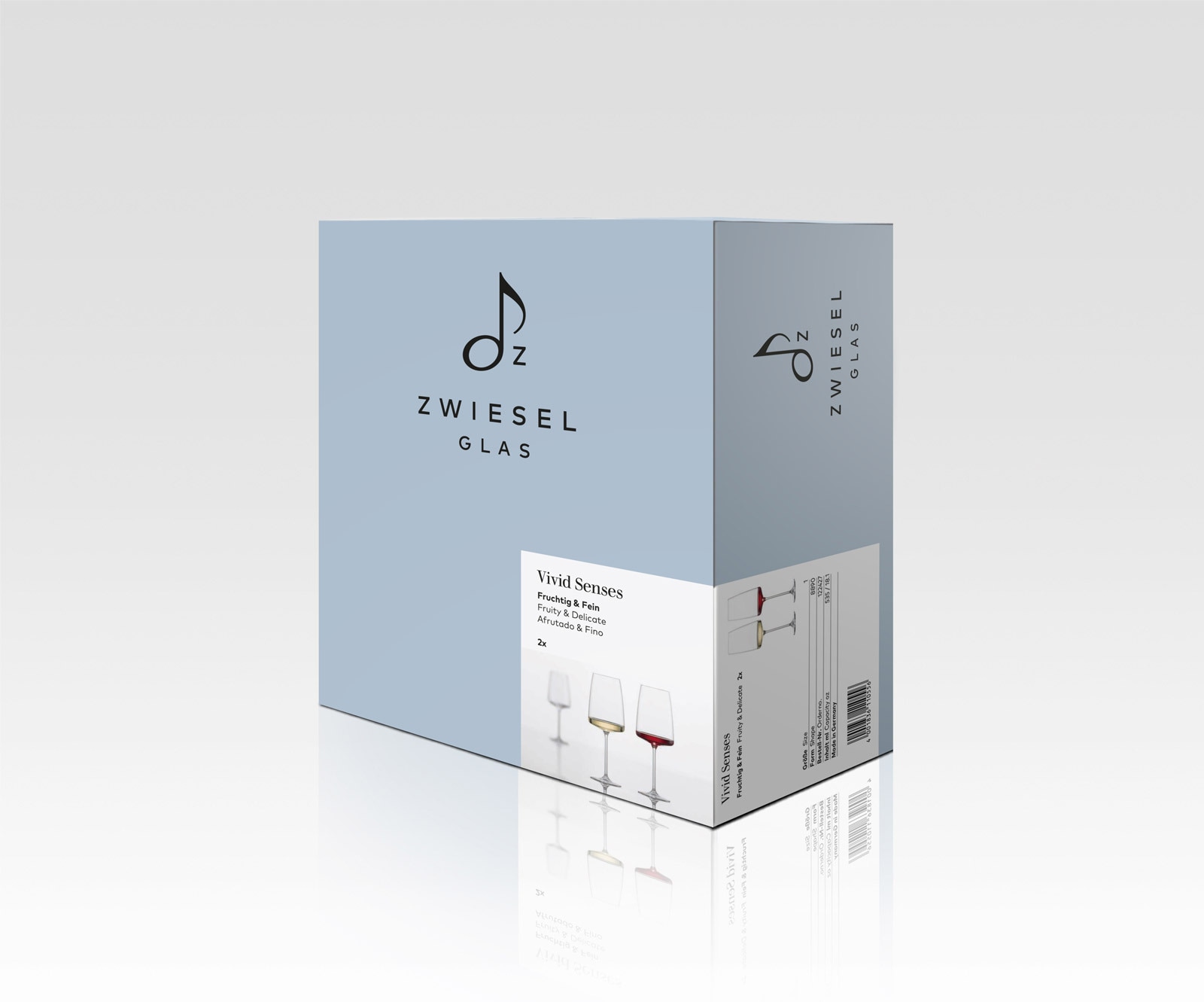 Zwiesel Glas Weinglas »Weingläser Vivid Senses 535 ml 2er Set transparent«