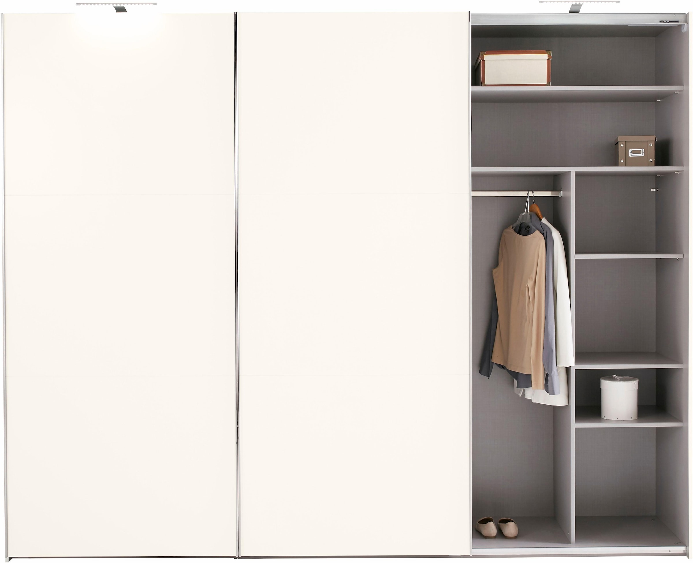 Wimex Schwebetürenschrank »Magic by fresh to go« mit drehbarer Spiegeltür